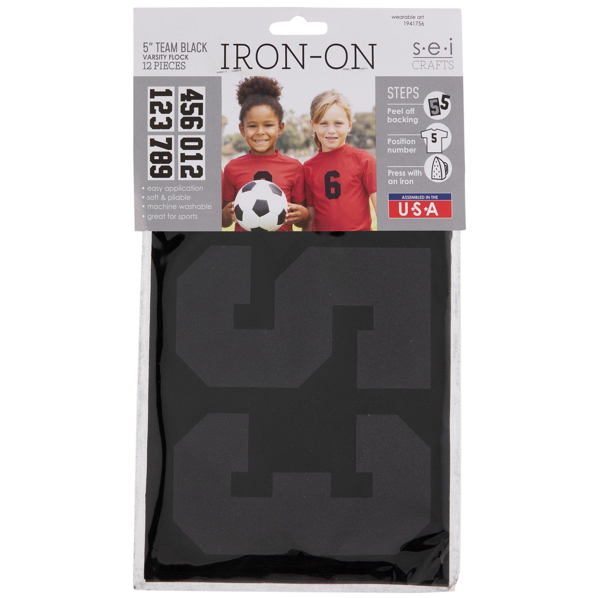 Letters & Numbers - Iron Ons & Appliques - Wearable Art | Hobby Lobby