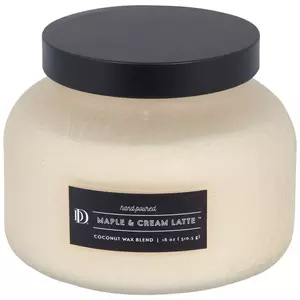 Maple & Cream Latte Jar Candle