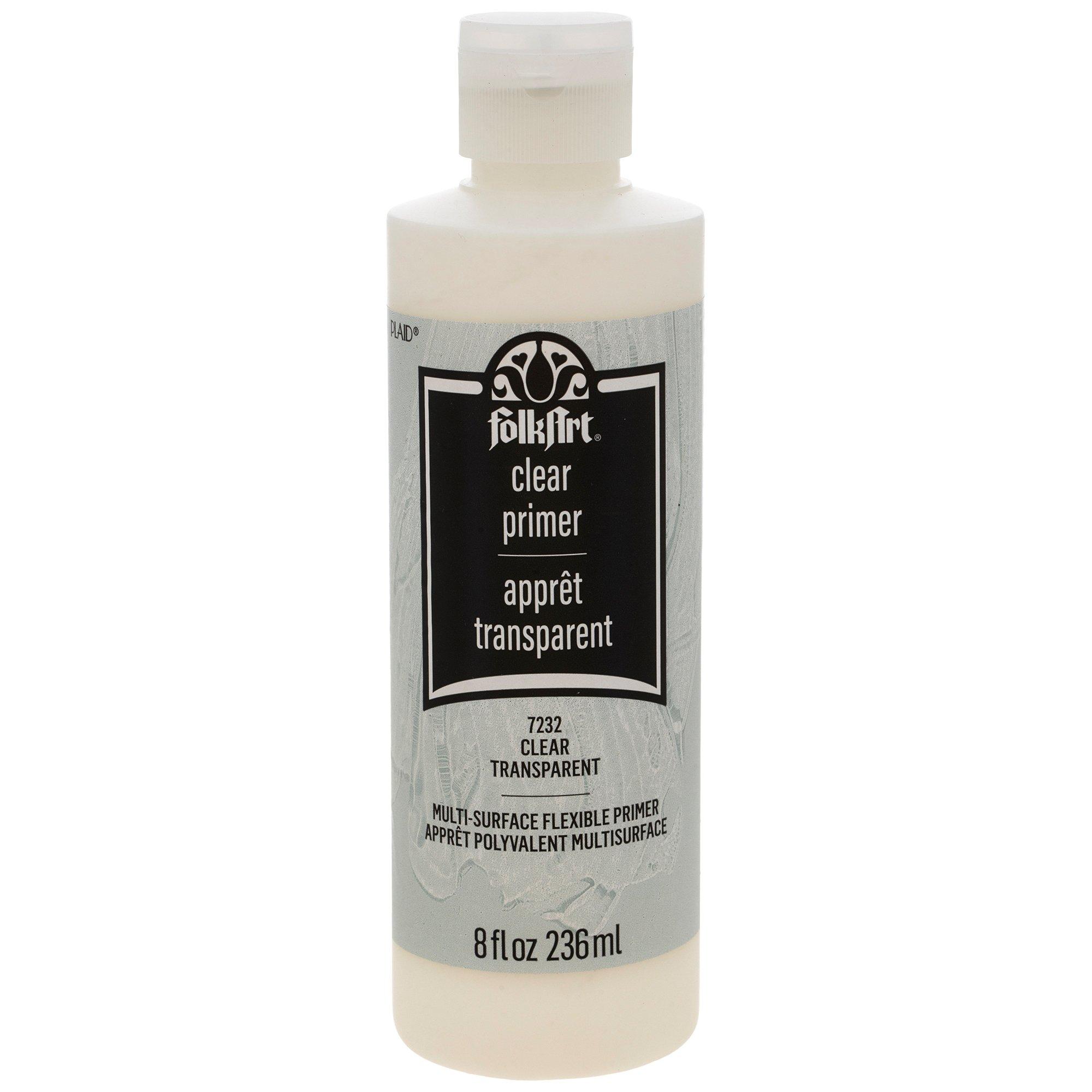 Shop Plaid FolkArt ® Mediums - Clear Paint Primer, 8 oz. - 7232 - 7232