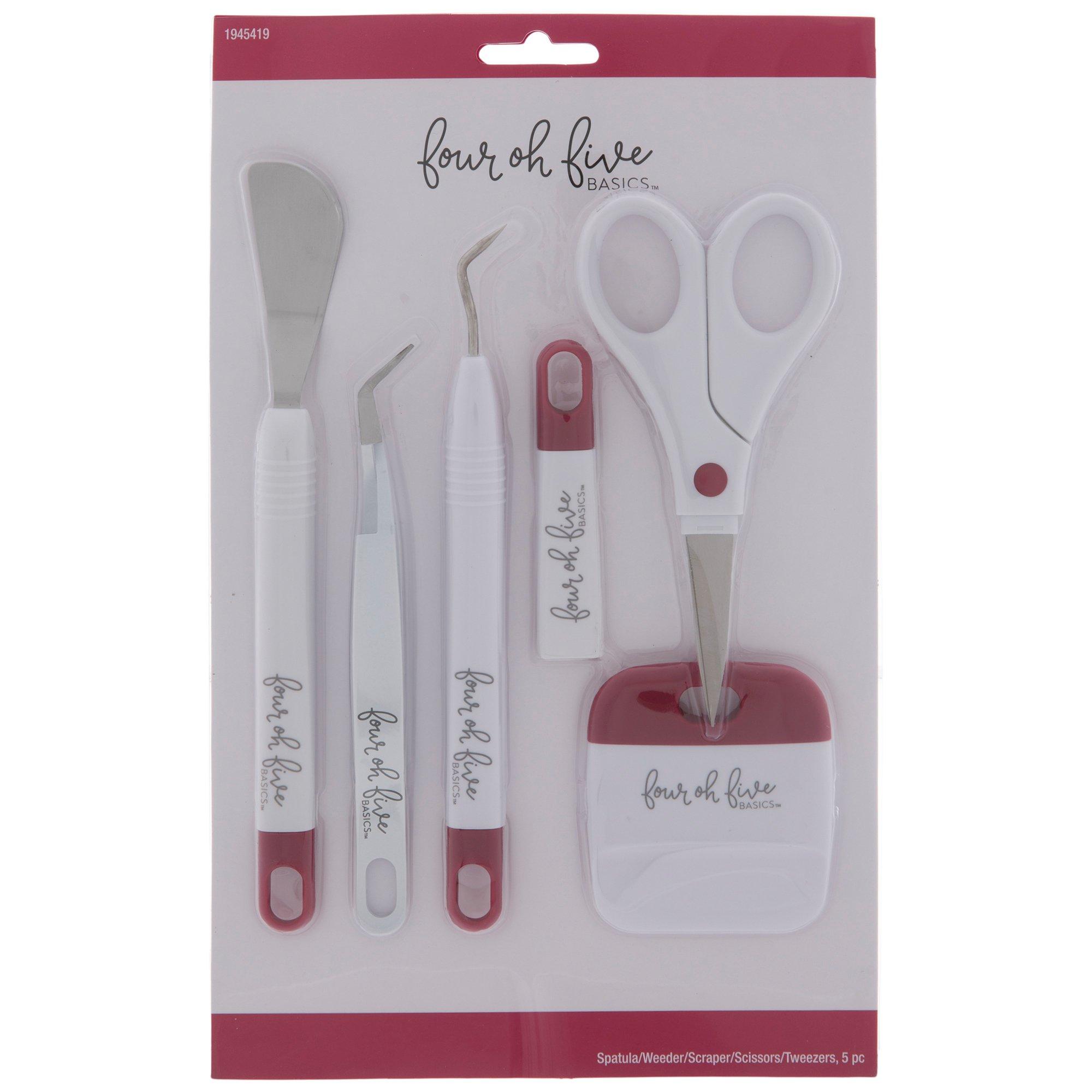 Maroon & White Essential Crafting Tools, Hobby Lobby