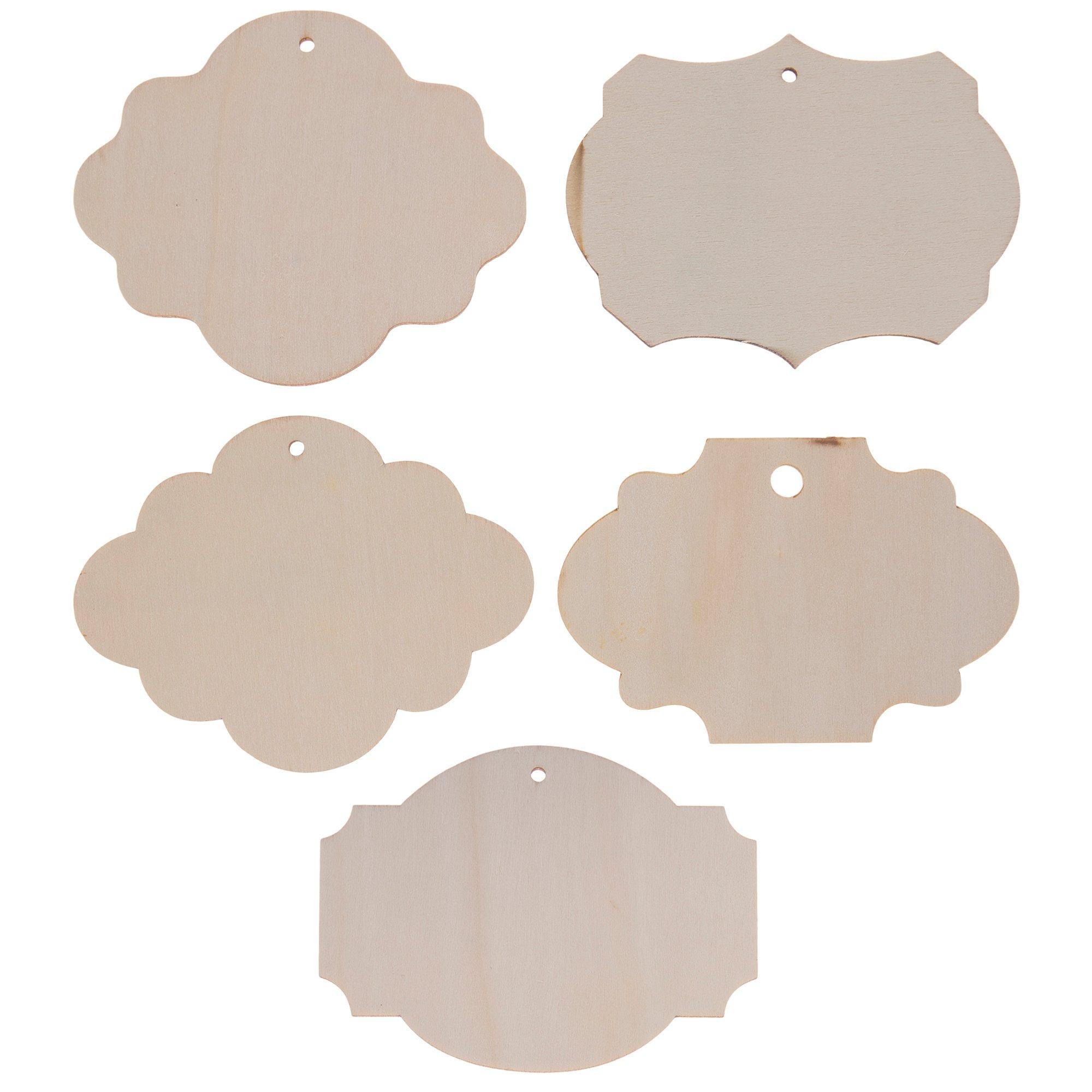Quatrefoil Tags Wood Shapes Hobby Lobby 1949155