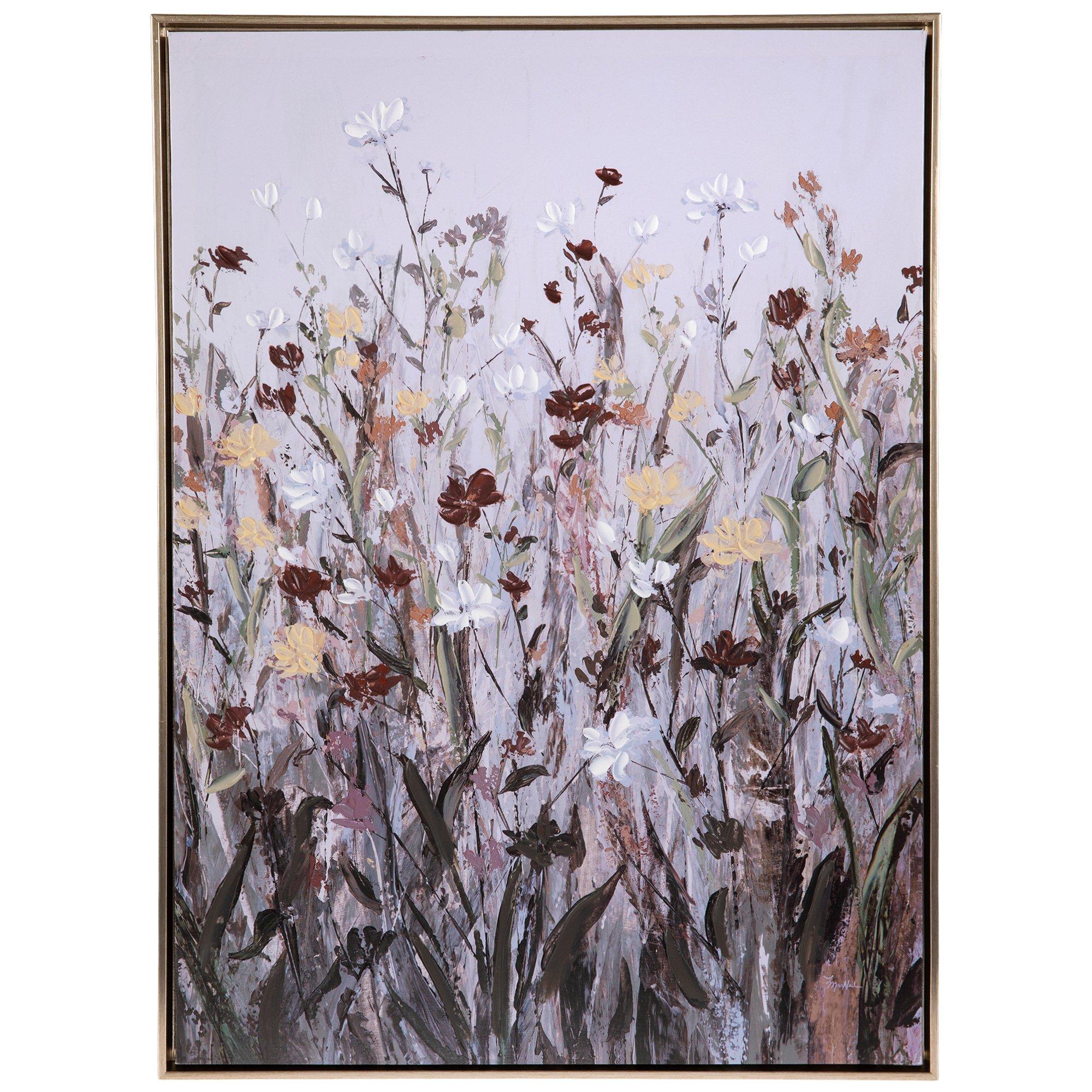 Dark Wildflowers Canvas Wall Decor Hobby Lobby 1952217