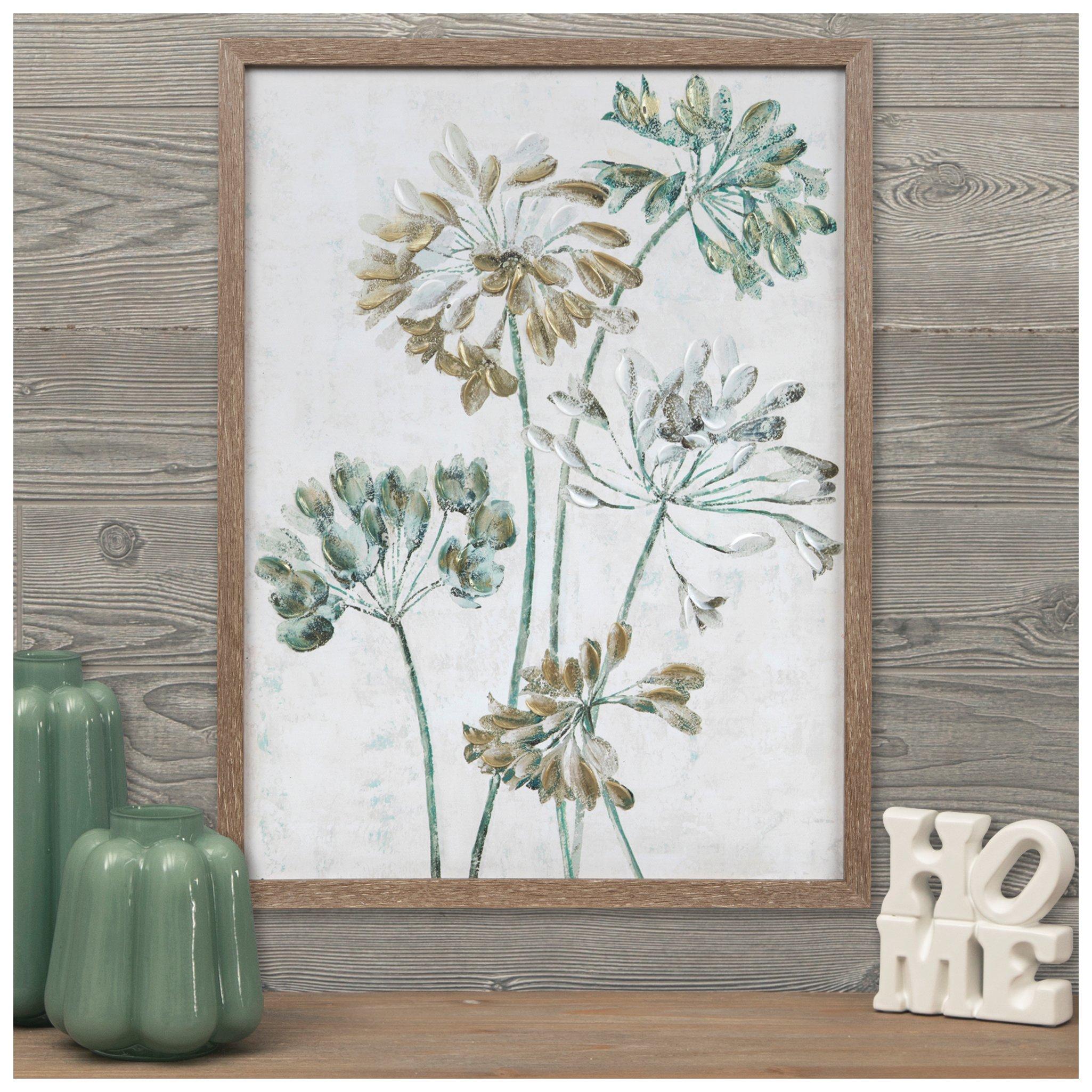 Poster Floral Déco Murale - Art Vintage, Plusieurs Tailles (8x10 à 24x36 Pouces), Neuf