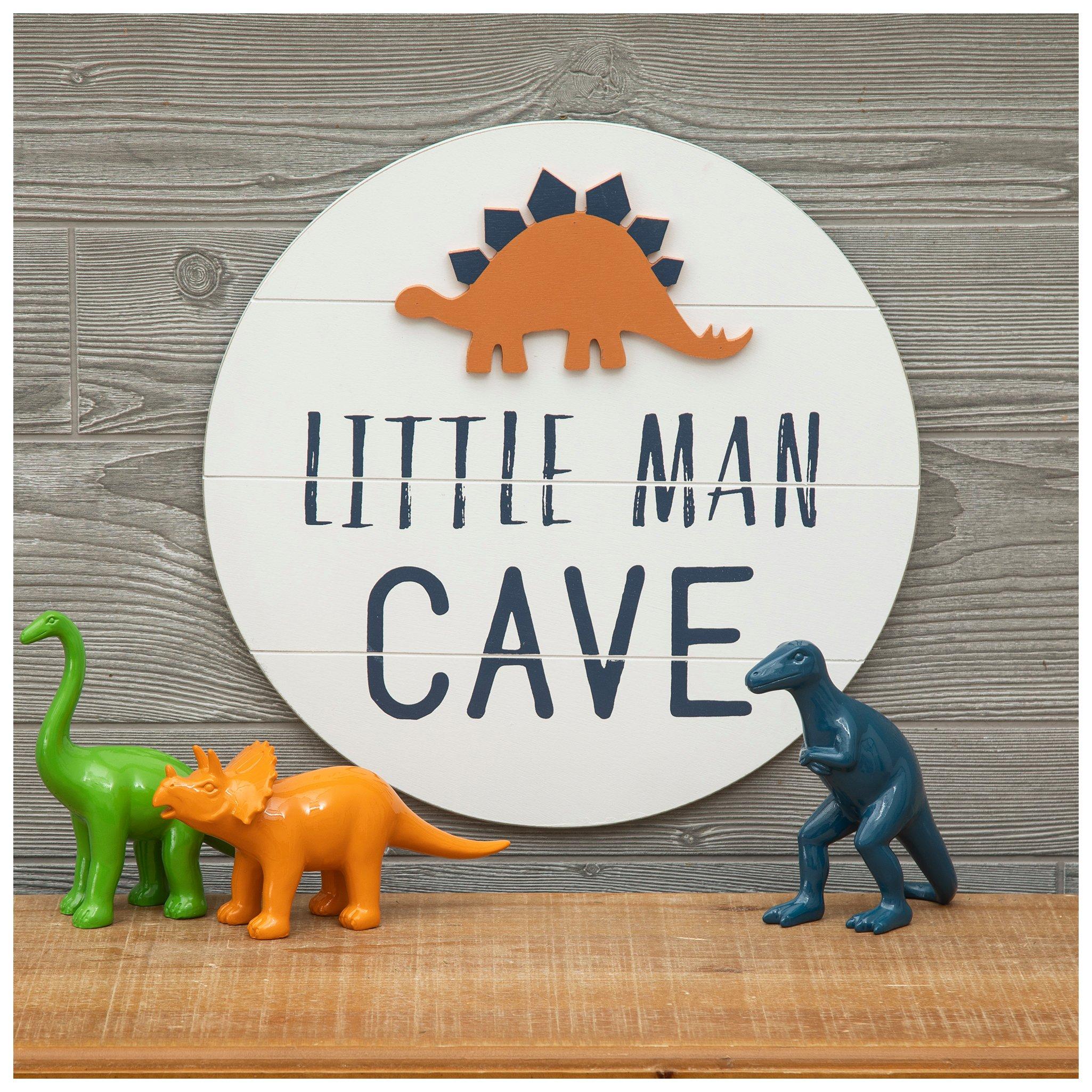 Dino Little Man Cave Wood Wall Decor | Hobby Lobby | 1955467, image size:2050x2050
