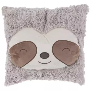 Happy Sloth Face Pillow