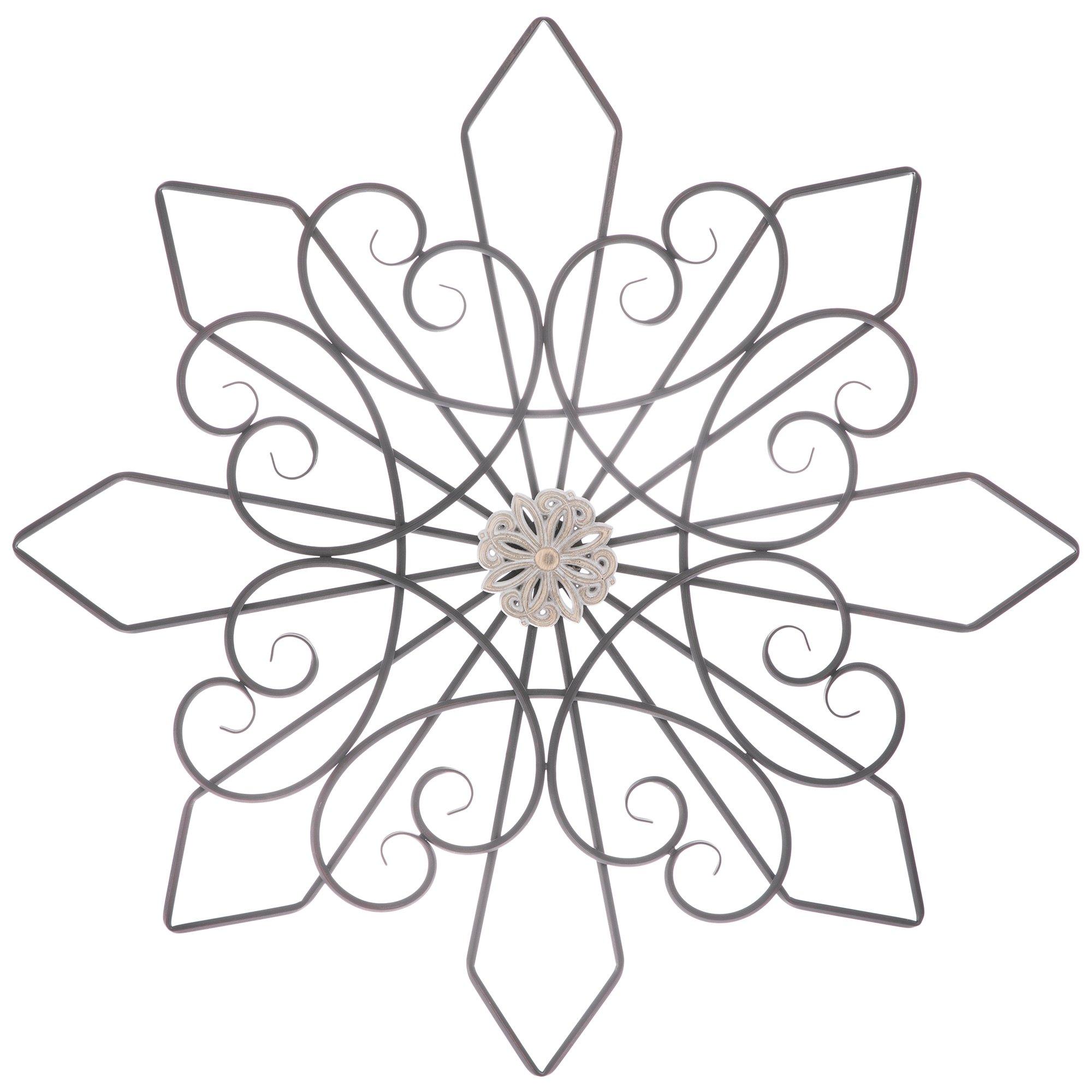 Angled & Swirled Medallion Metal Wall Decor Hobby Lobby 1956044