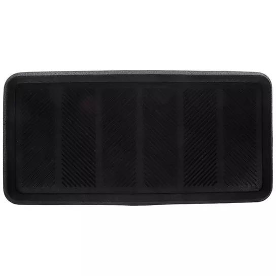 Black Rubber Boot Tray