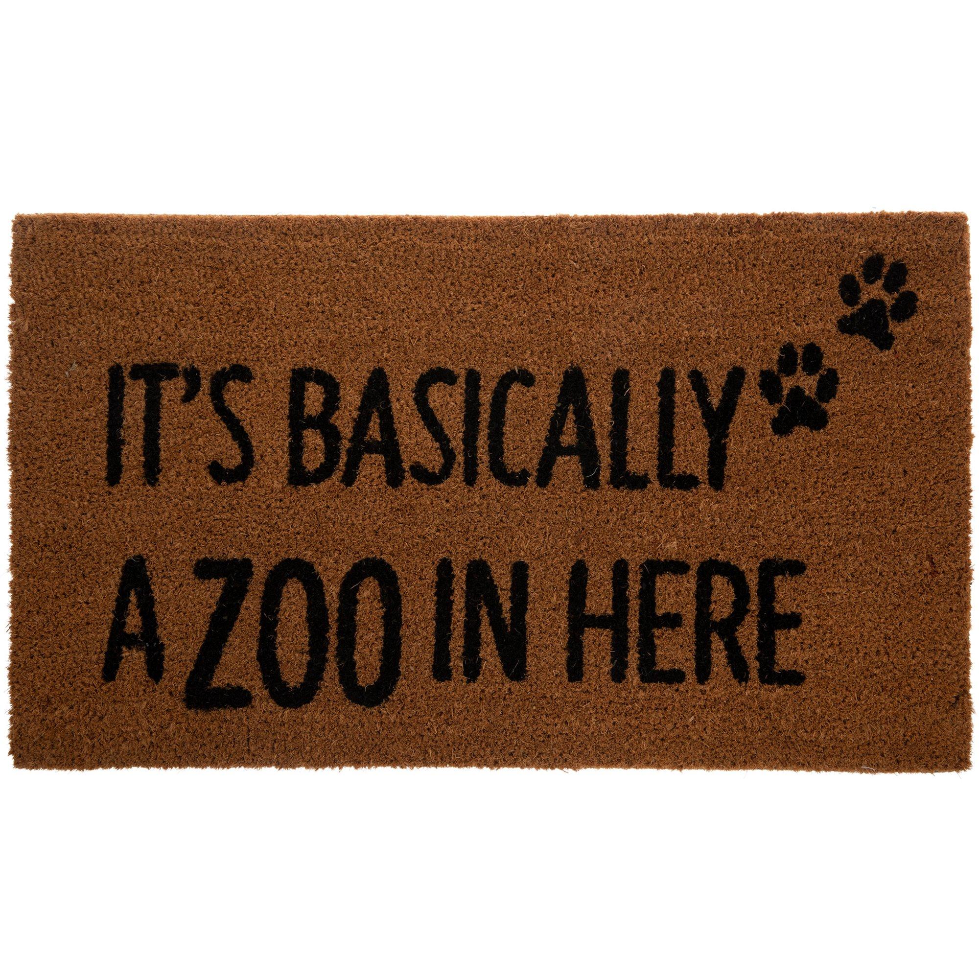 Basically A Zoo Coir Doormat Hobby Lobby 1957323