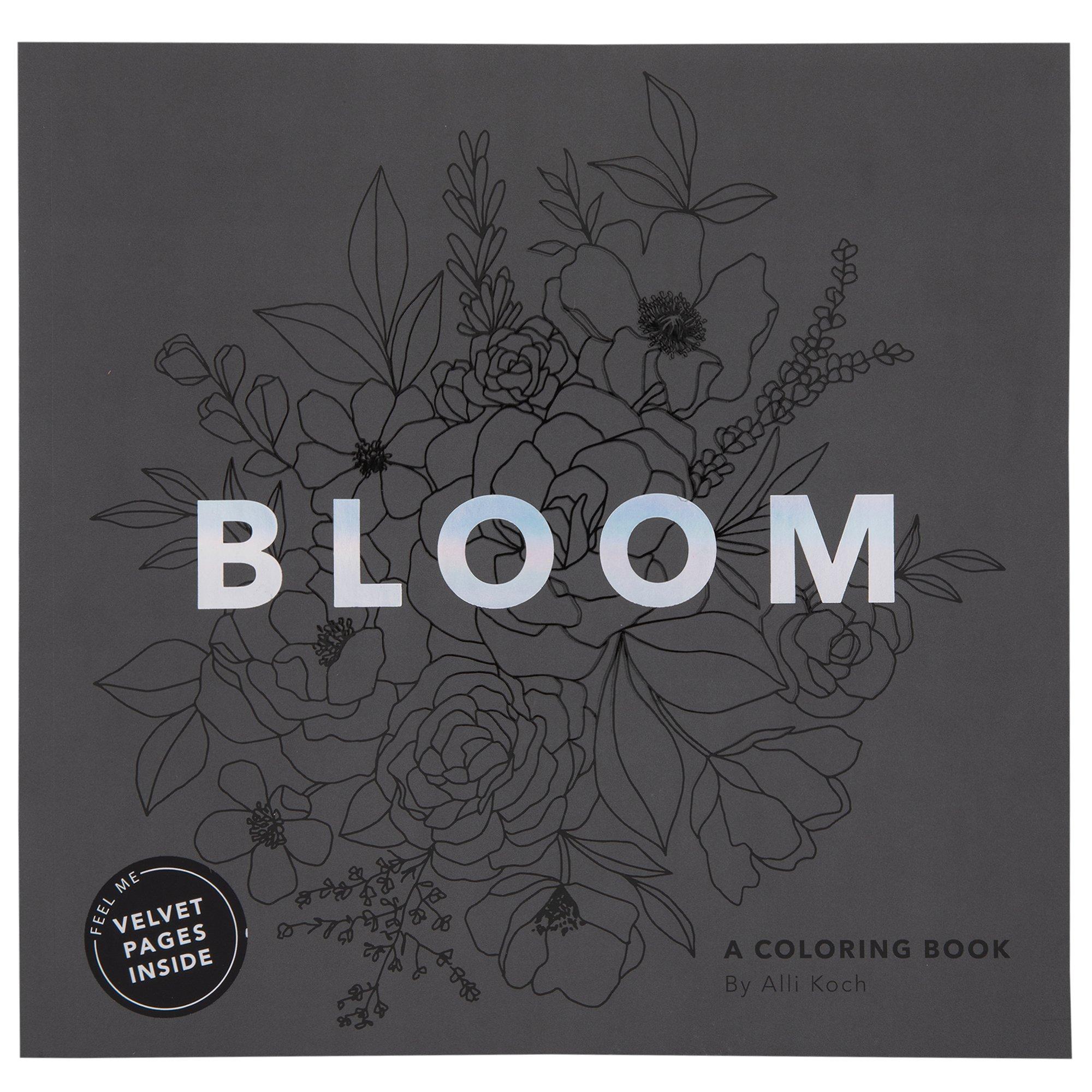 Bloom Velvet Coloring Book Hobby Lobby 1958909