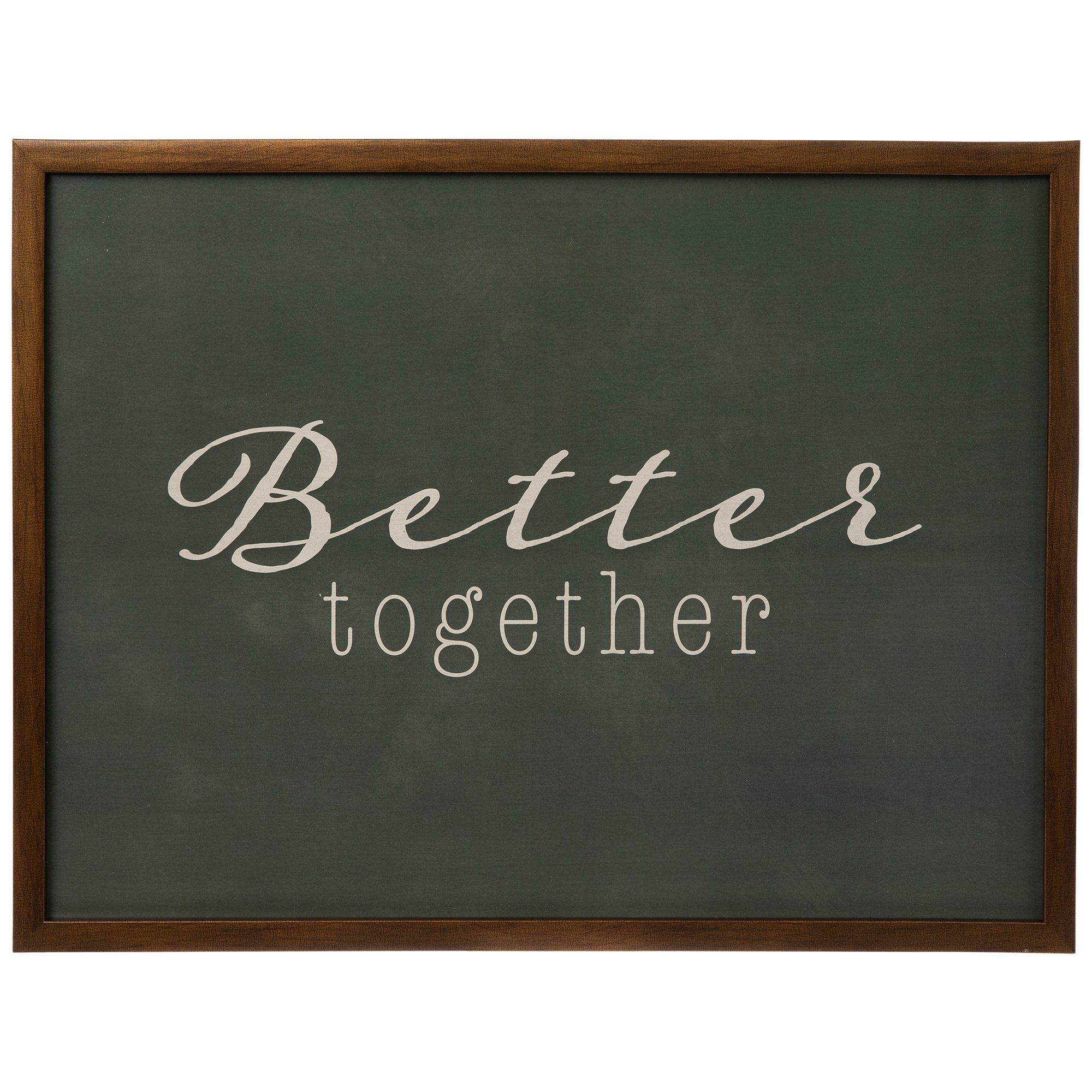 Better Together Wood Wall Decor view 1