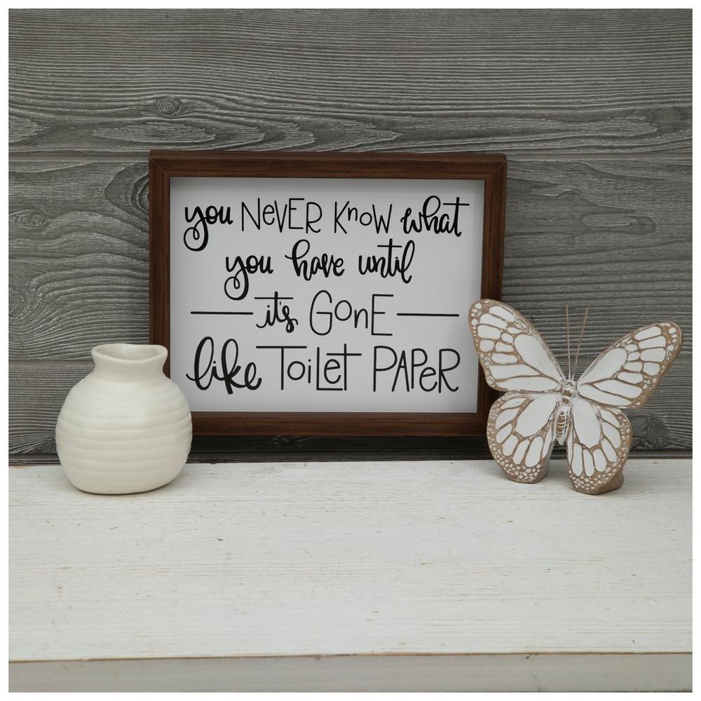 HOBBY LOBBY Until It's Gone Wood Wall Decor