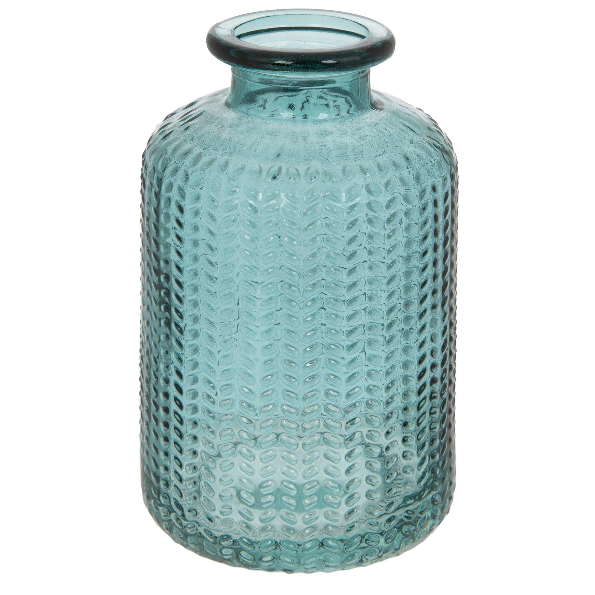 Blue Textured Glass Vase | Hobby Lobby | 1961697