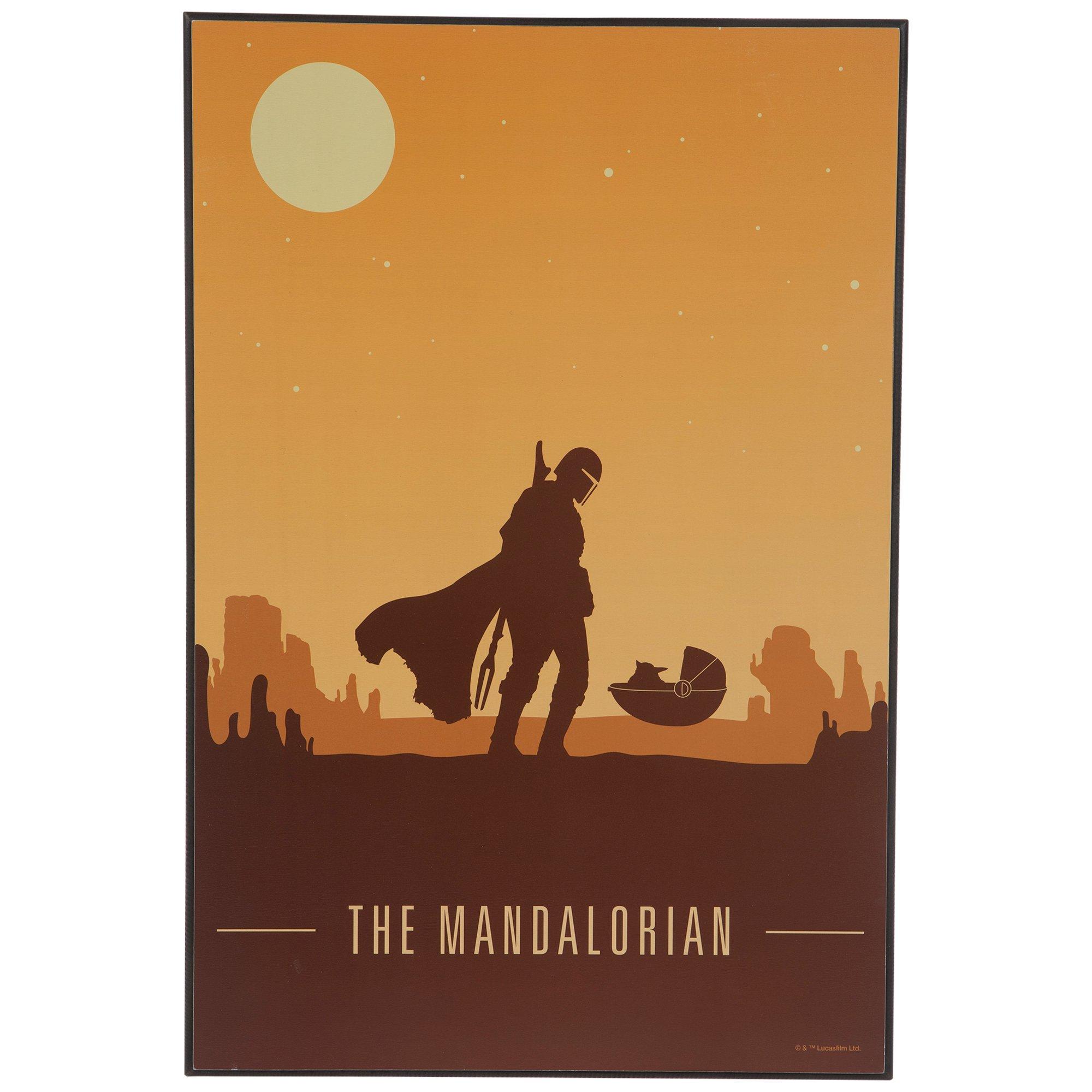 Poster Star Wars: The Mandalorian - Nightfall | Wall Art, Gifts &  Merchandise | Europosters