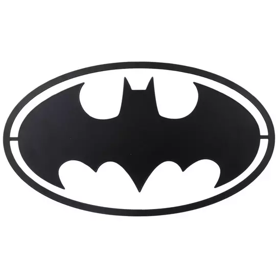 Batman Logo Metal Sign