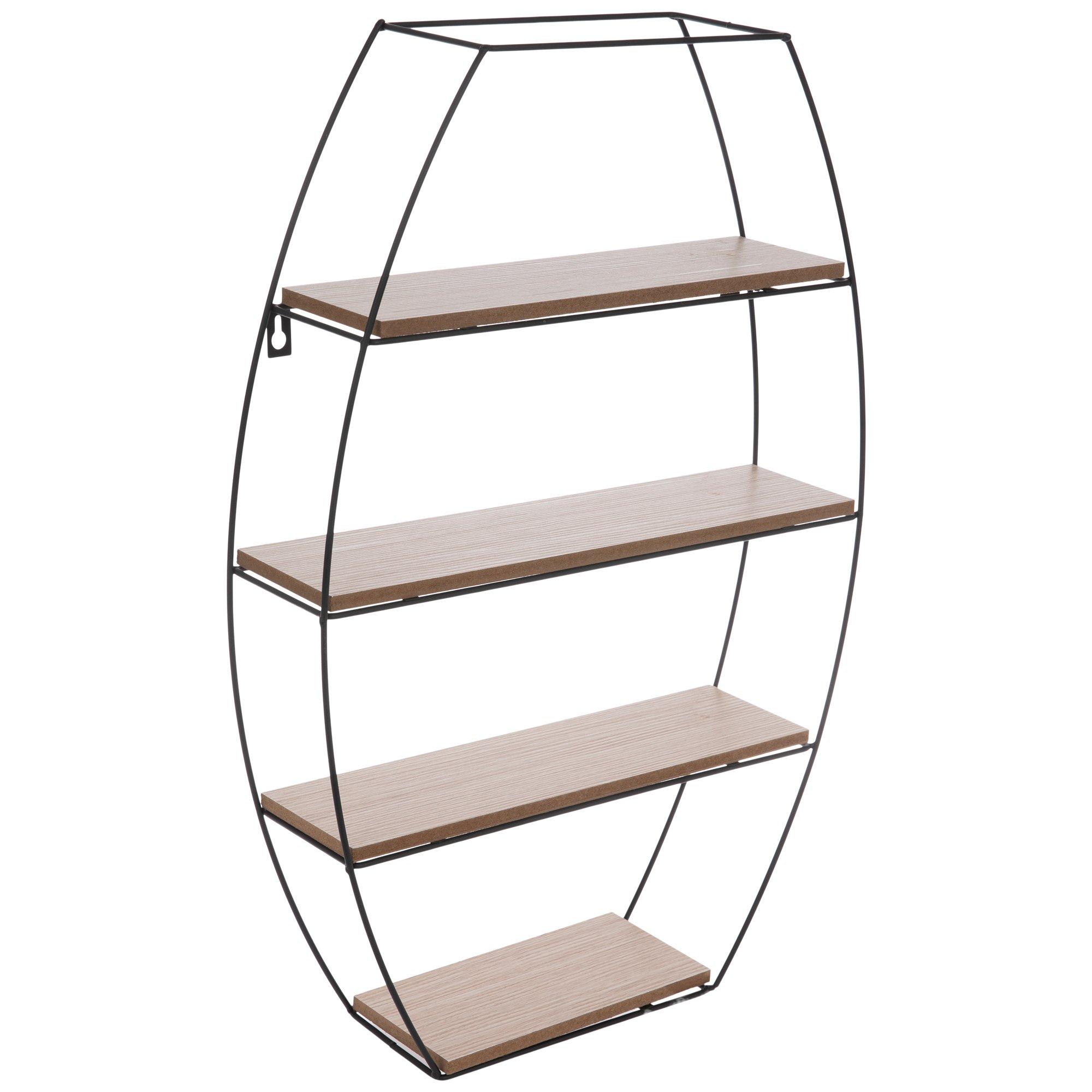 Four-Tiered Metal Wall Shelf | Hobby Lobby | 1966316