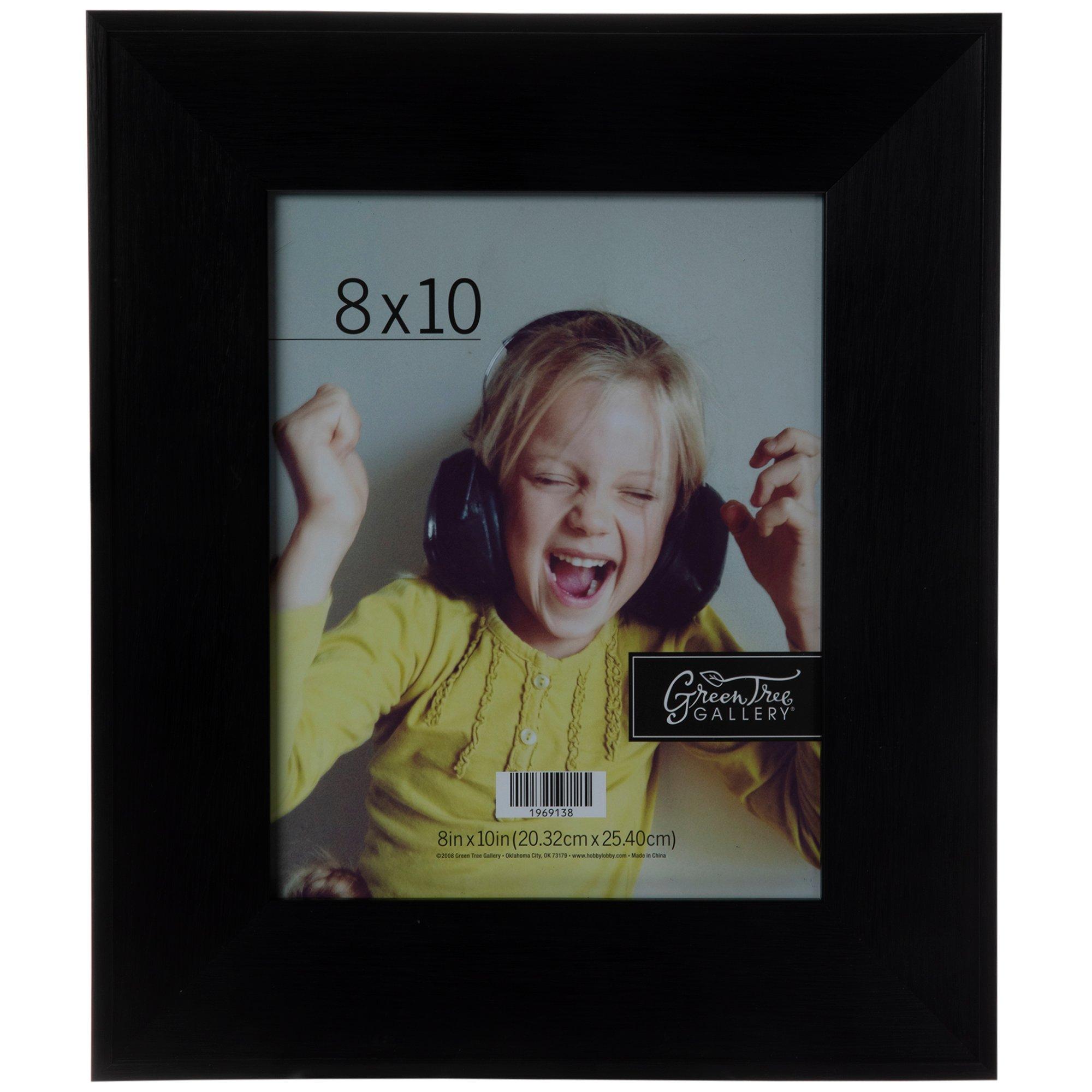 Black Wood Wall Frame matted 16x20/11x14 by Gallery Solutions