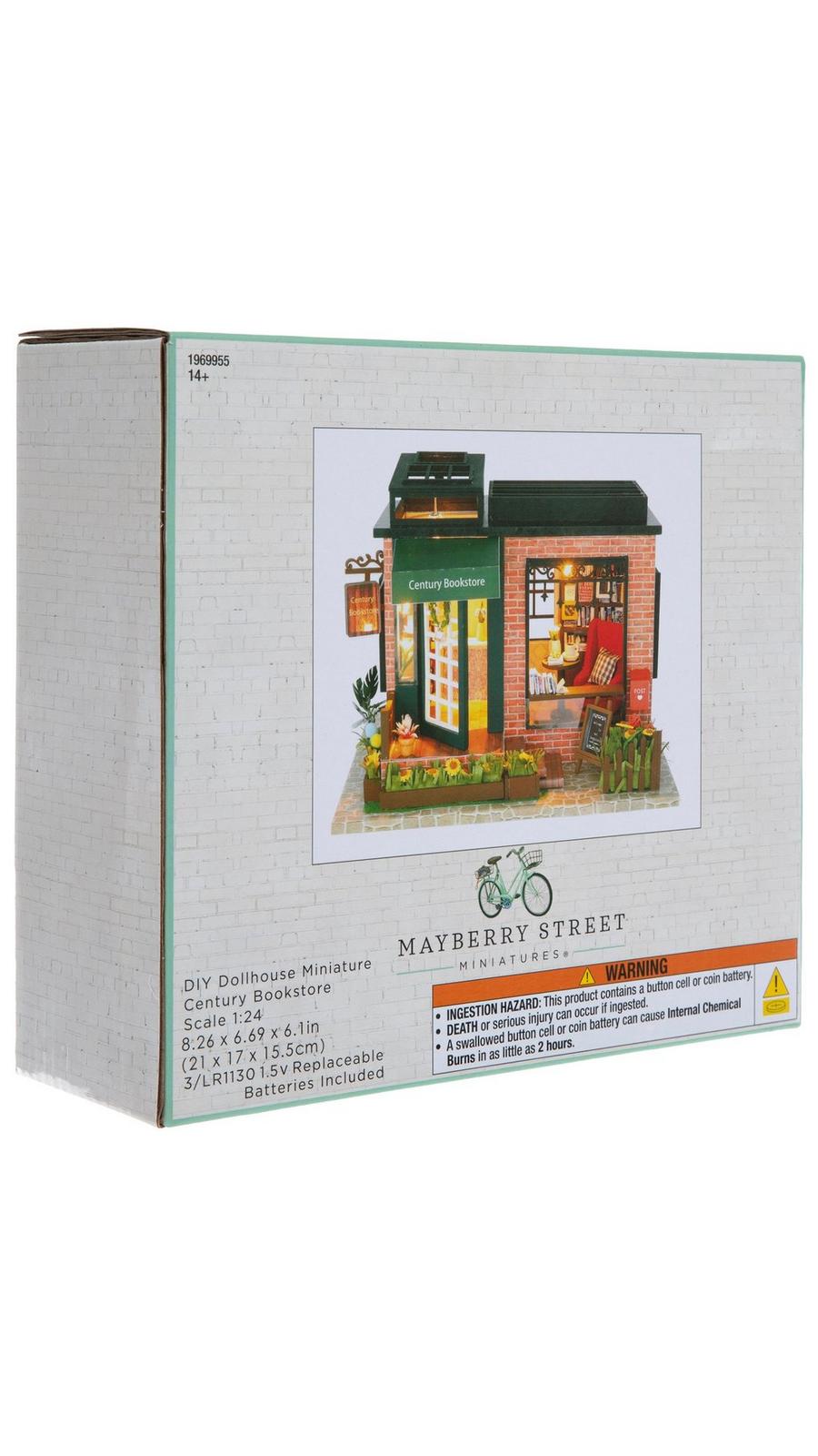Miniature Century Bookstore Kit | Hobby Lobby | 1969955