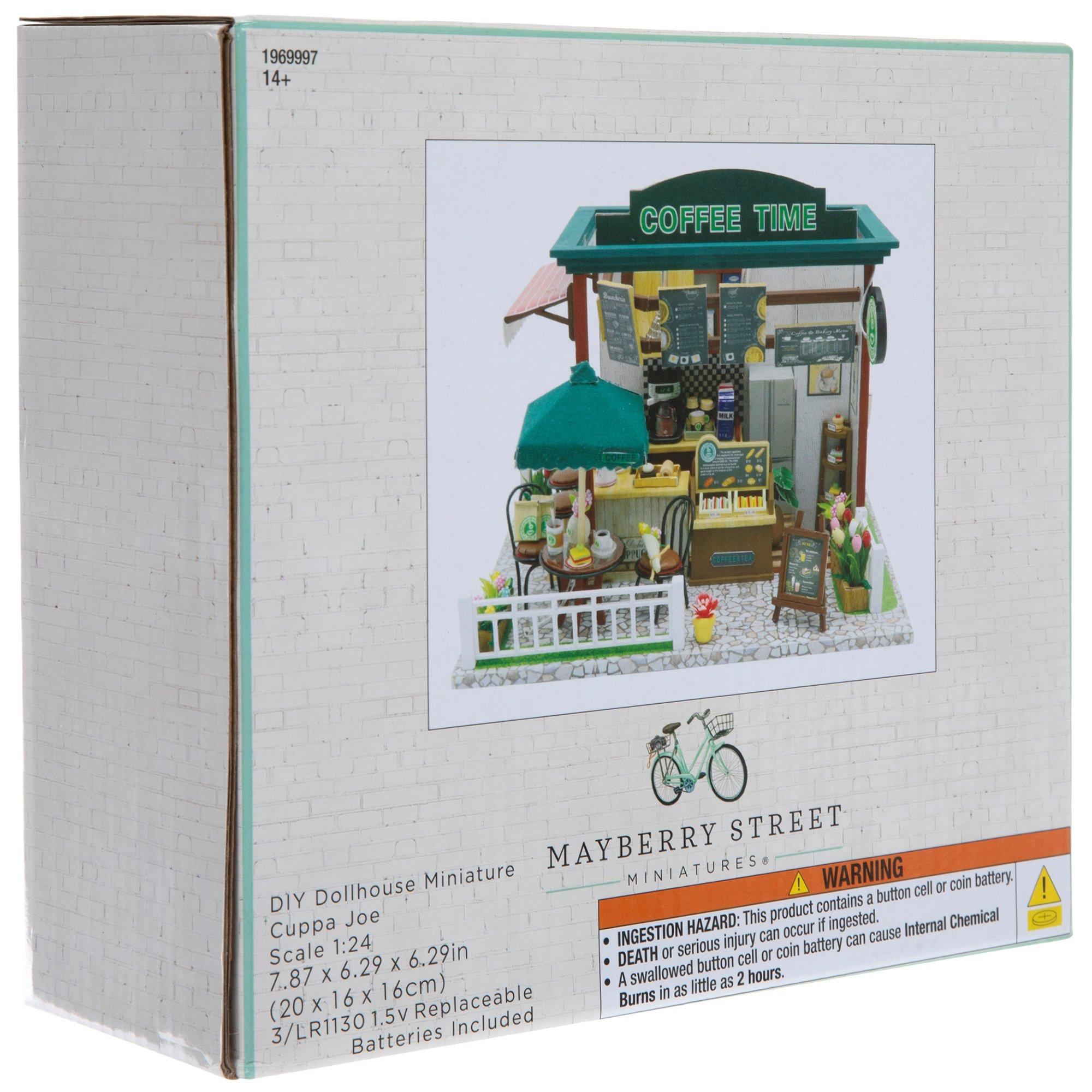 Miniature Cuppa Joe Coffee Shop Kit | Hobby Lobby | 1969997
