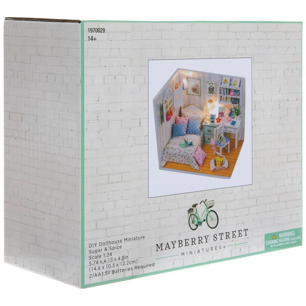 Miniature Sugar & Spice Girl's Bedroom Kit | Hobby Lobby | 1970029