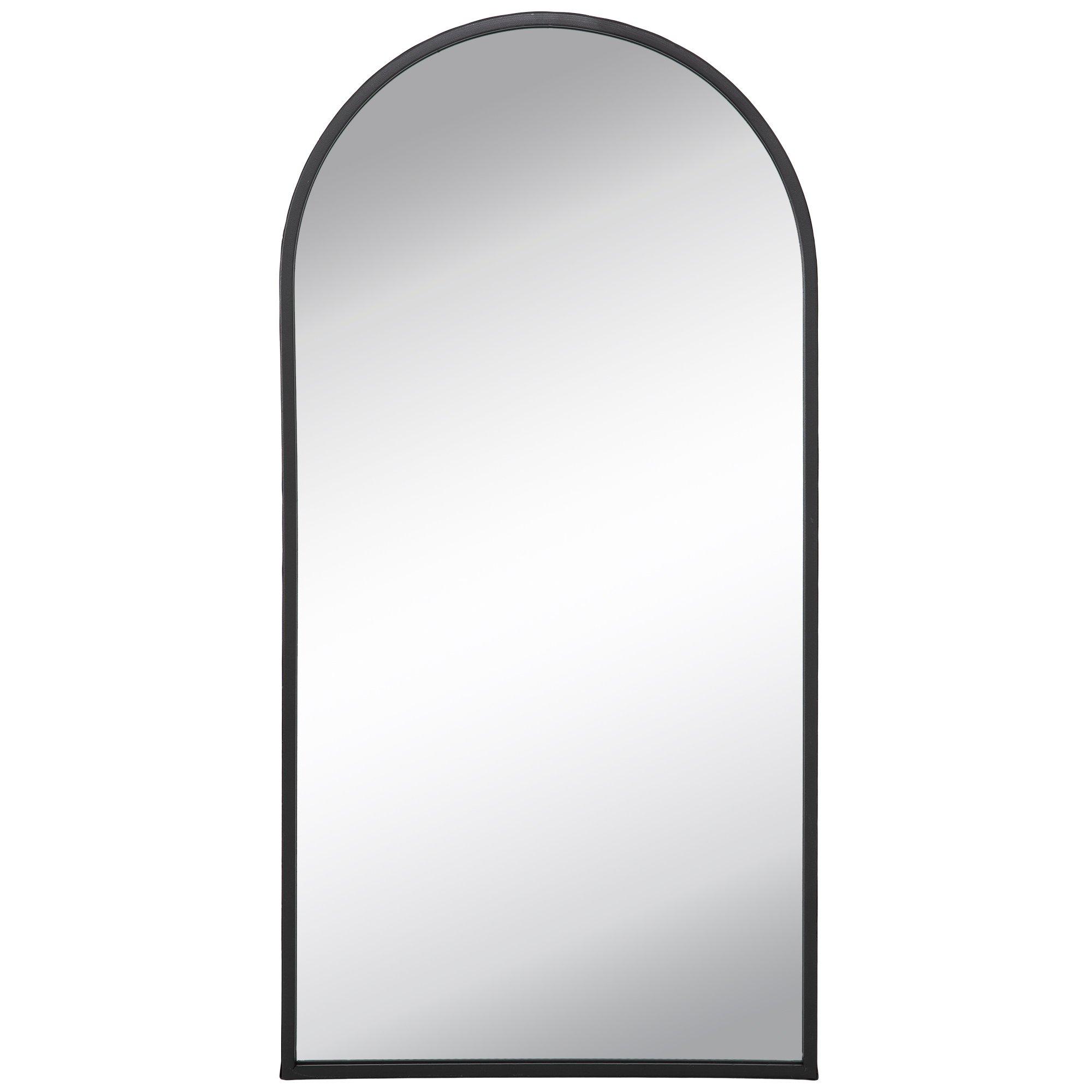 Matte Black Arched Metal Wall Mirror Hobby Lobby 1970532