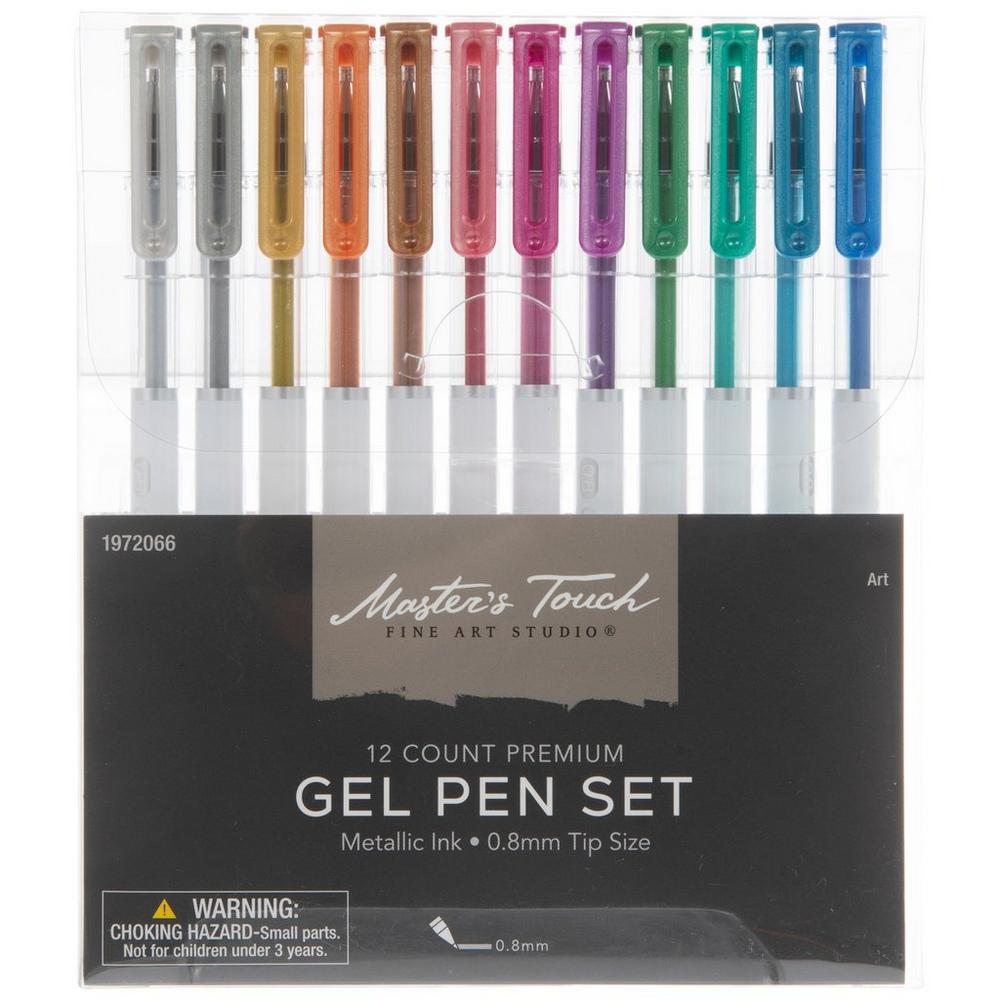 Master's Touch Gel Pens - 12 Piece Set | Hobby Lobby | 1972066