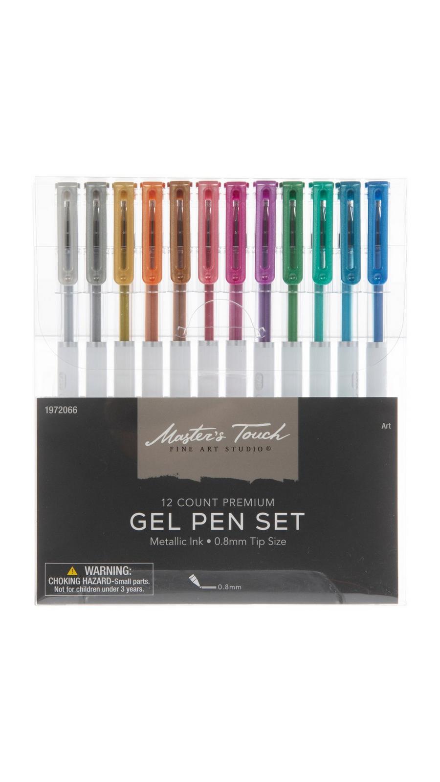 Master's Touch Gel Pens - 12 Piece Set | Hobby Lobby | 1972066