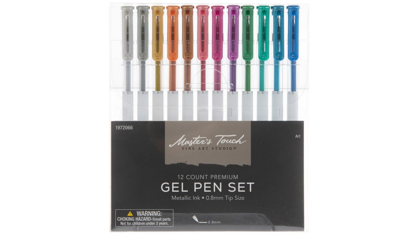 Master's Touch Gel Pens - 12 Piece Set | Hobby Lobby | 1972066