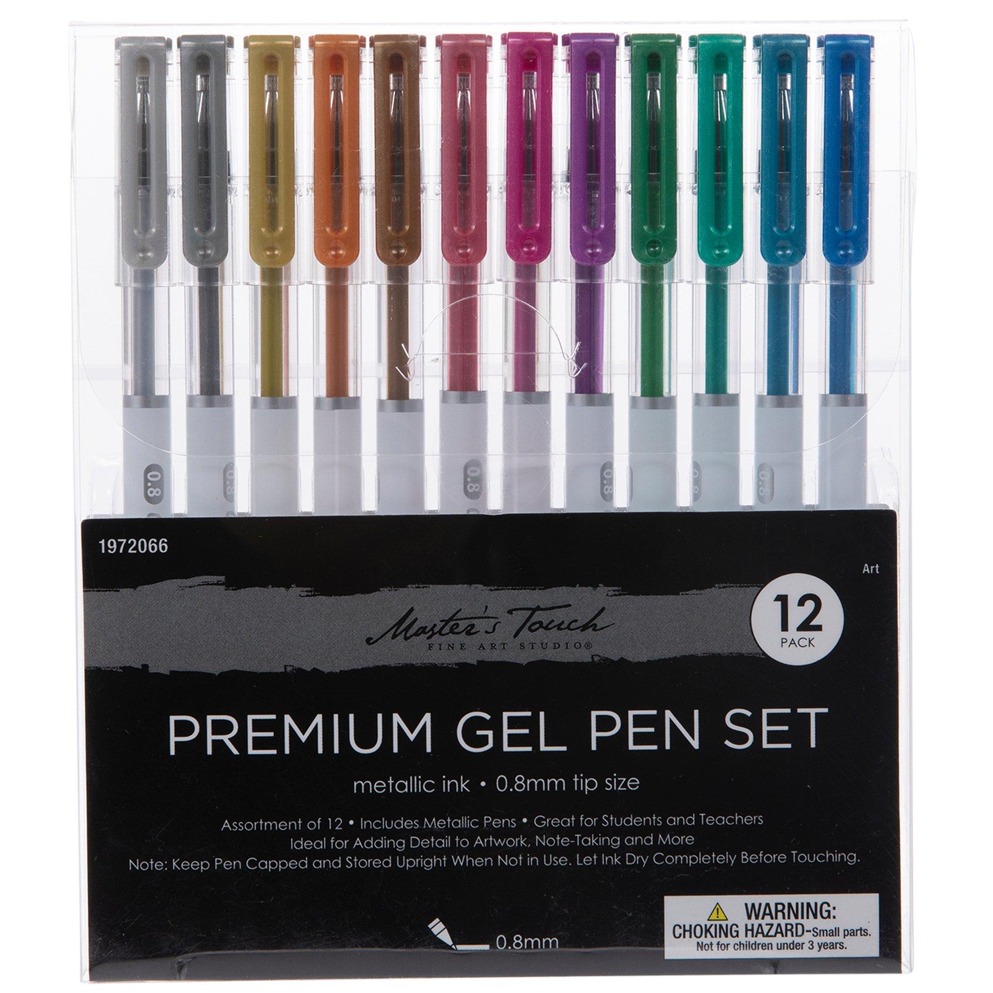 Master's Touch Gel Pens - 12 Piece Set Hobby Lobby 1972066
