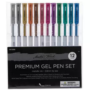 Metallic Gel Pens - 6 Piece Set, Hobby Lobby