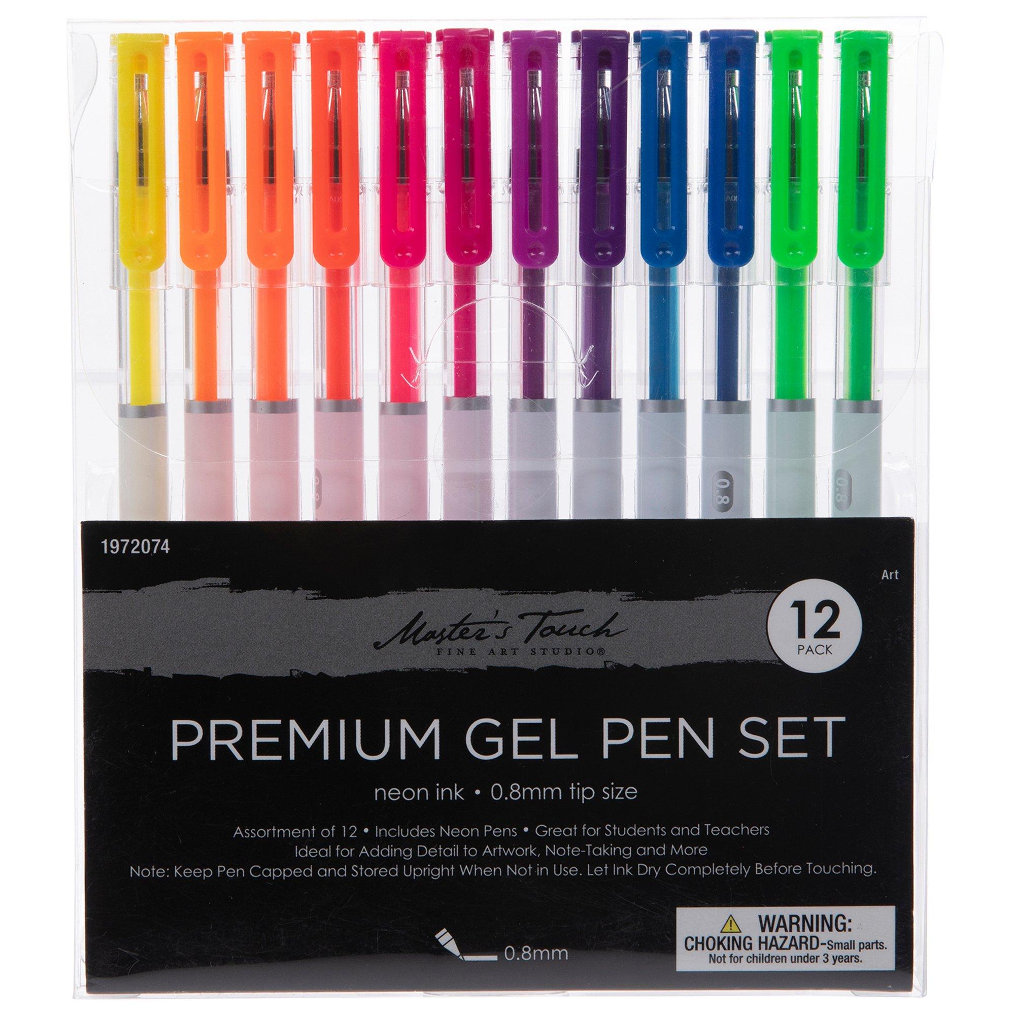 Master's Touch Gel Pens 12 Piece Set Hobby Lobby 1972074