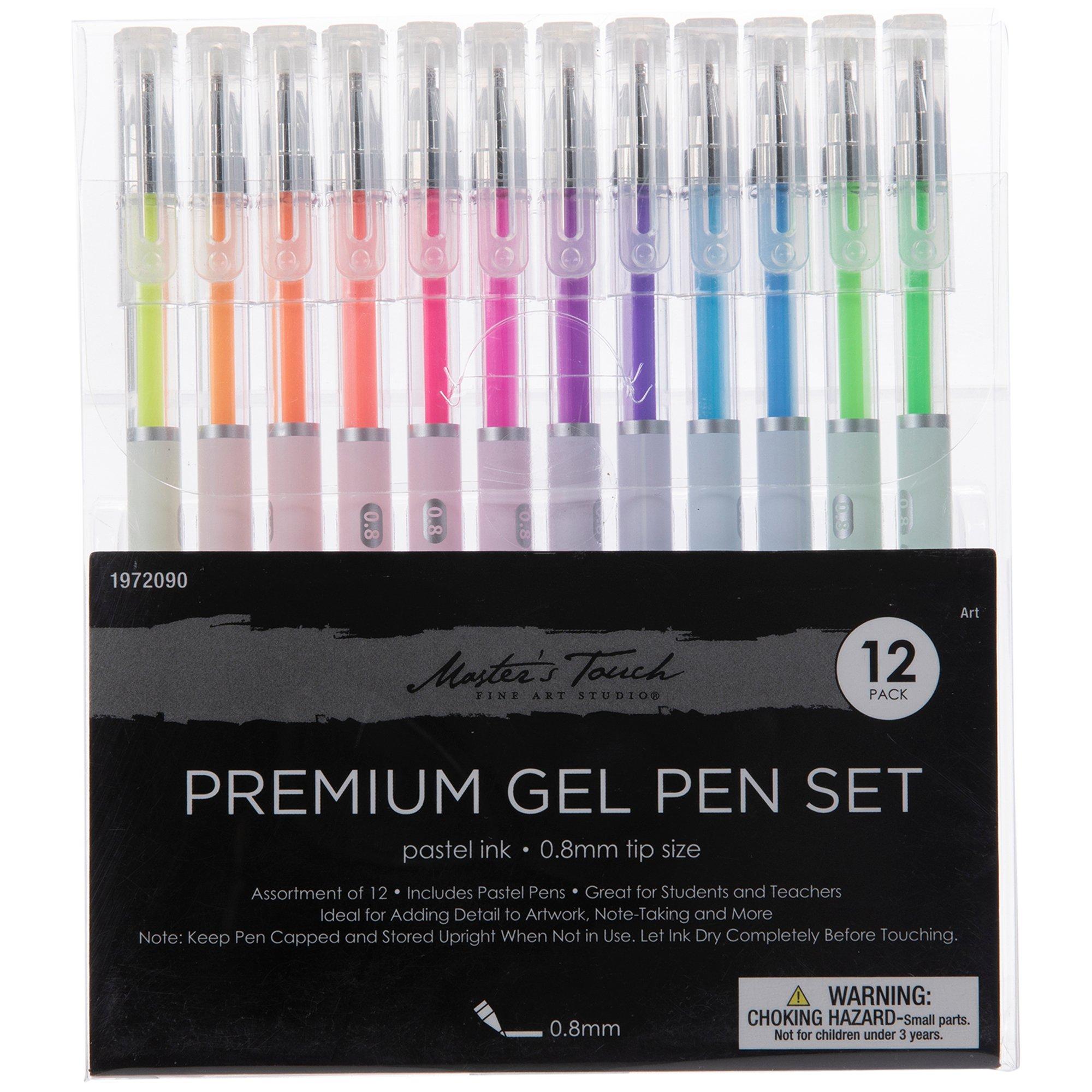 Master's Touch Gel Pens 12 Piece Set Hobby Lobby 1972090