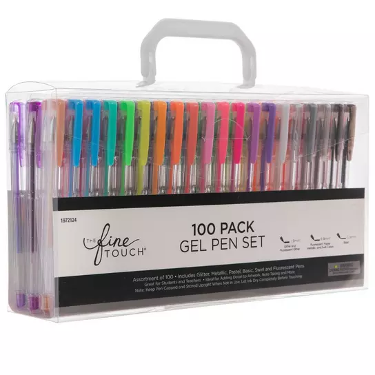 Premium White Gel Pens 12Pk - Writing Pens & Markers - Art Supplies & Painting
