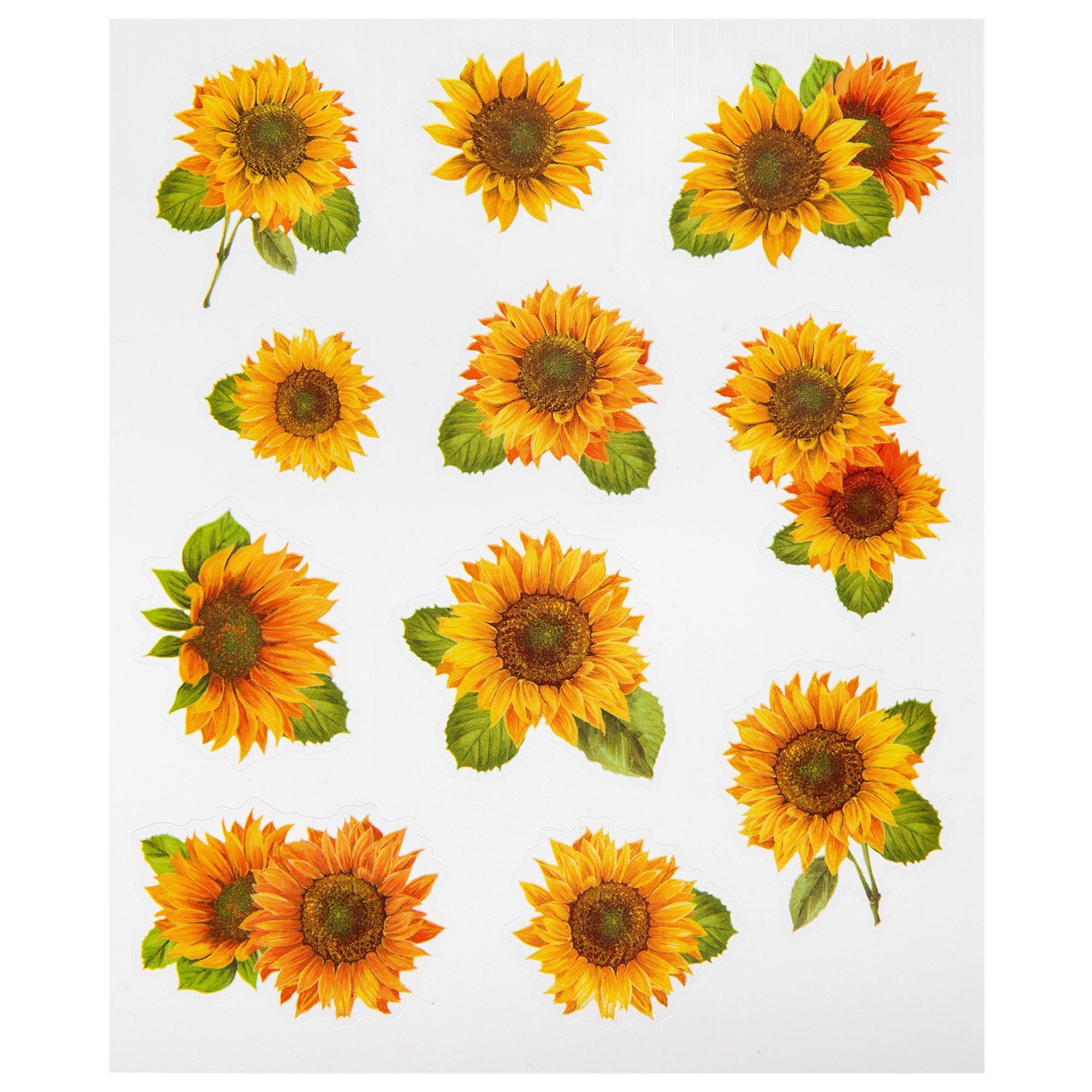 Sunflower Stickers Hobby Lobby 1975481