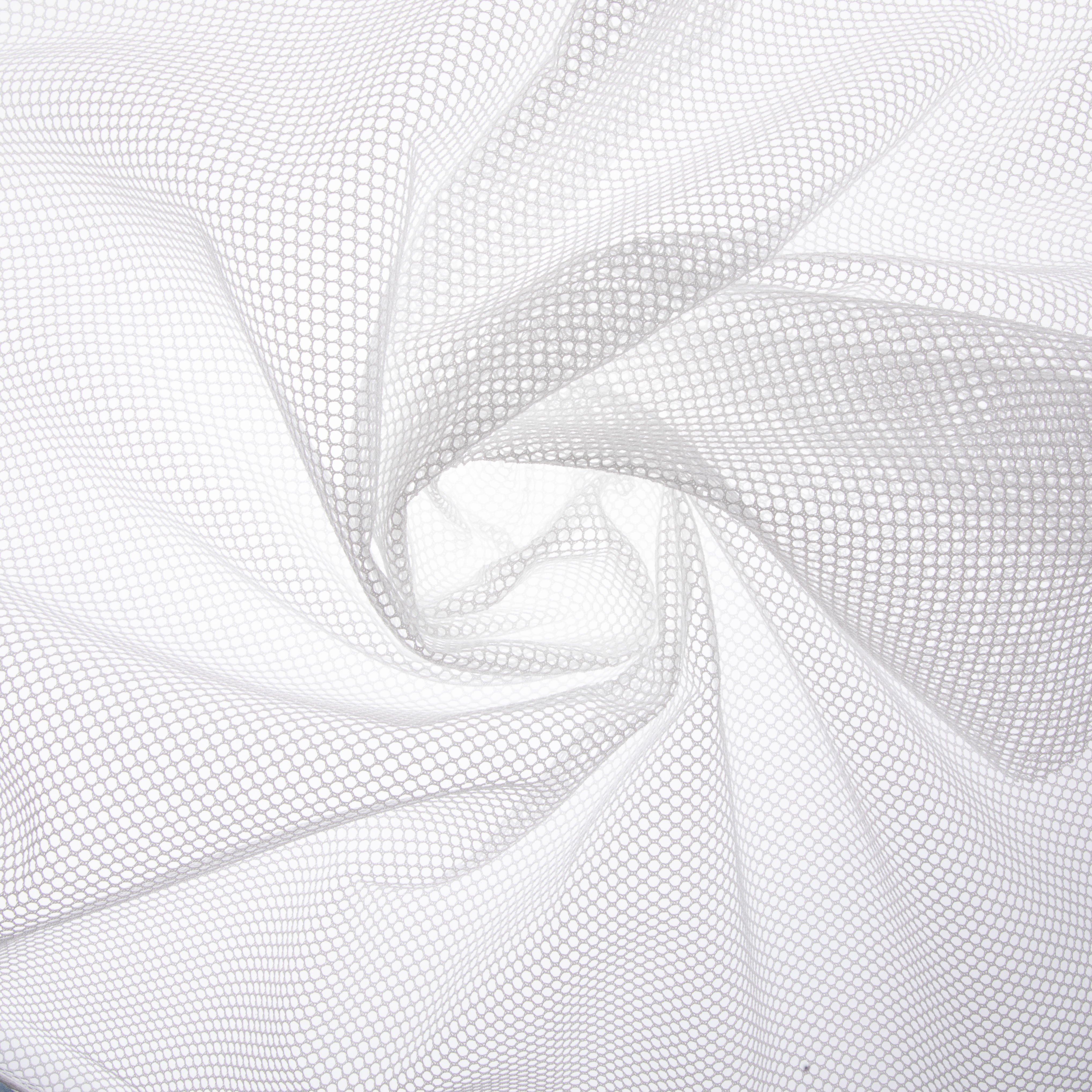 38/40'' Utility/Weavers Mesh White Fabric By The Yard