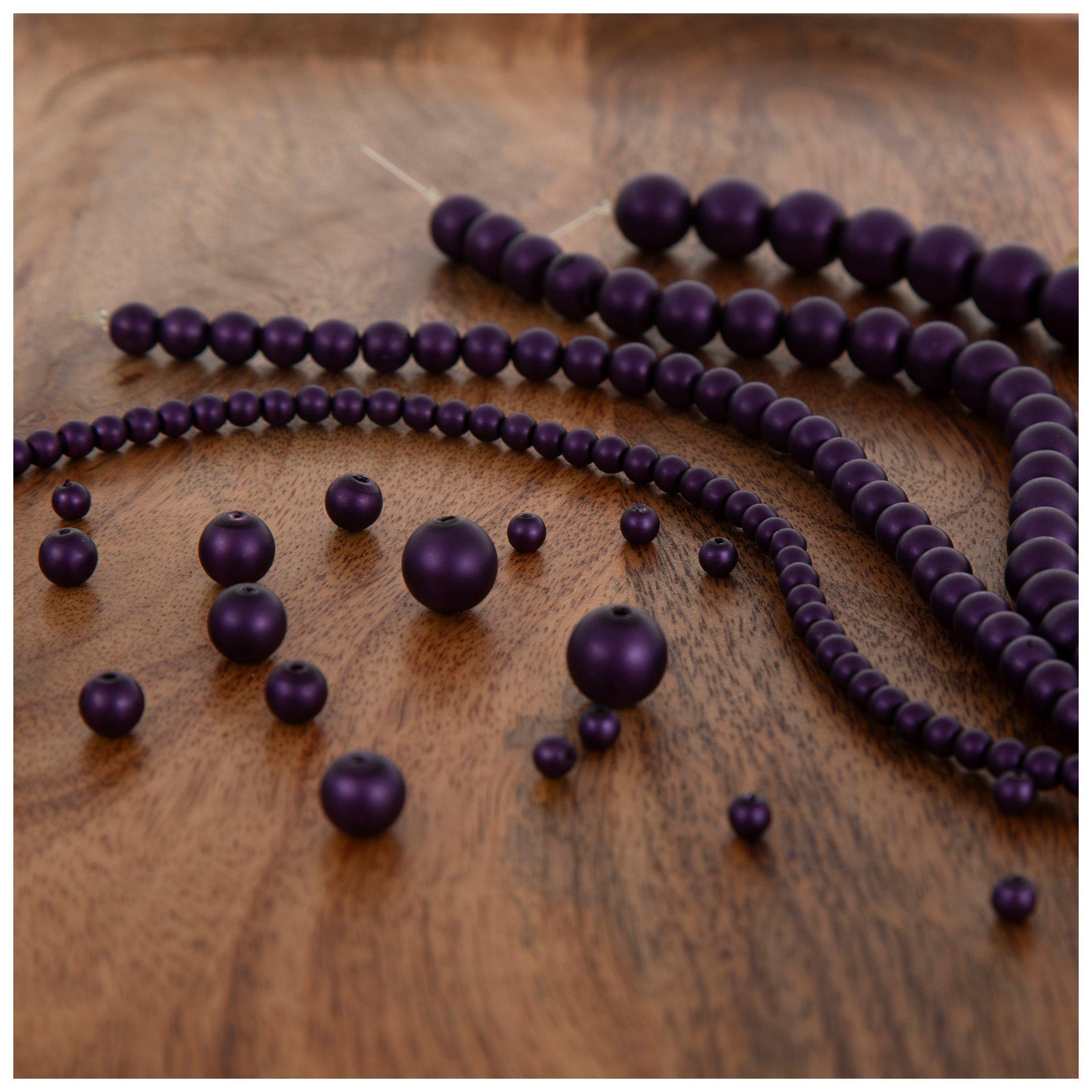 Pearl Glass Bead Strands