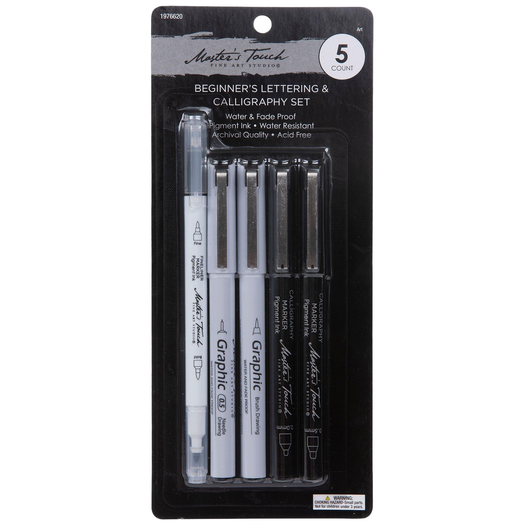 Black Master's Touch Beginner's Lettering & Calligraphy Markers 5