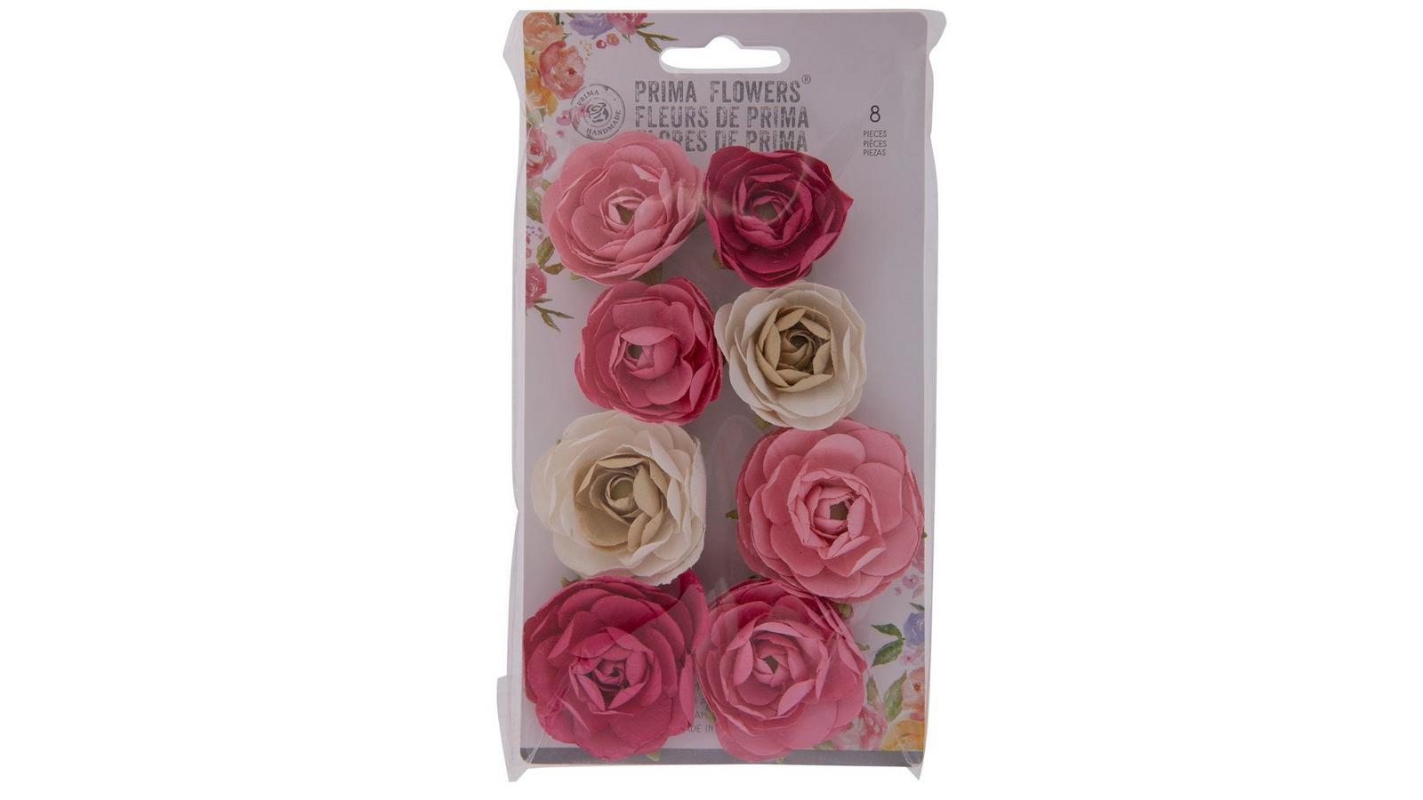 Pink Roses Prima Flower Embellishments | Hobby Lobby | 1979061