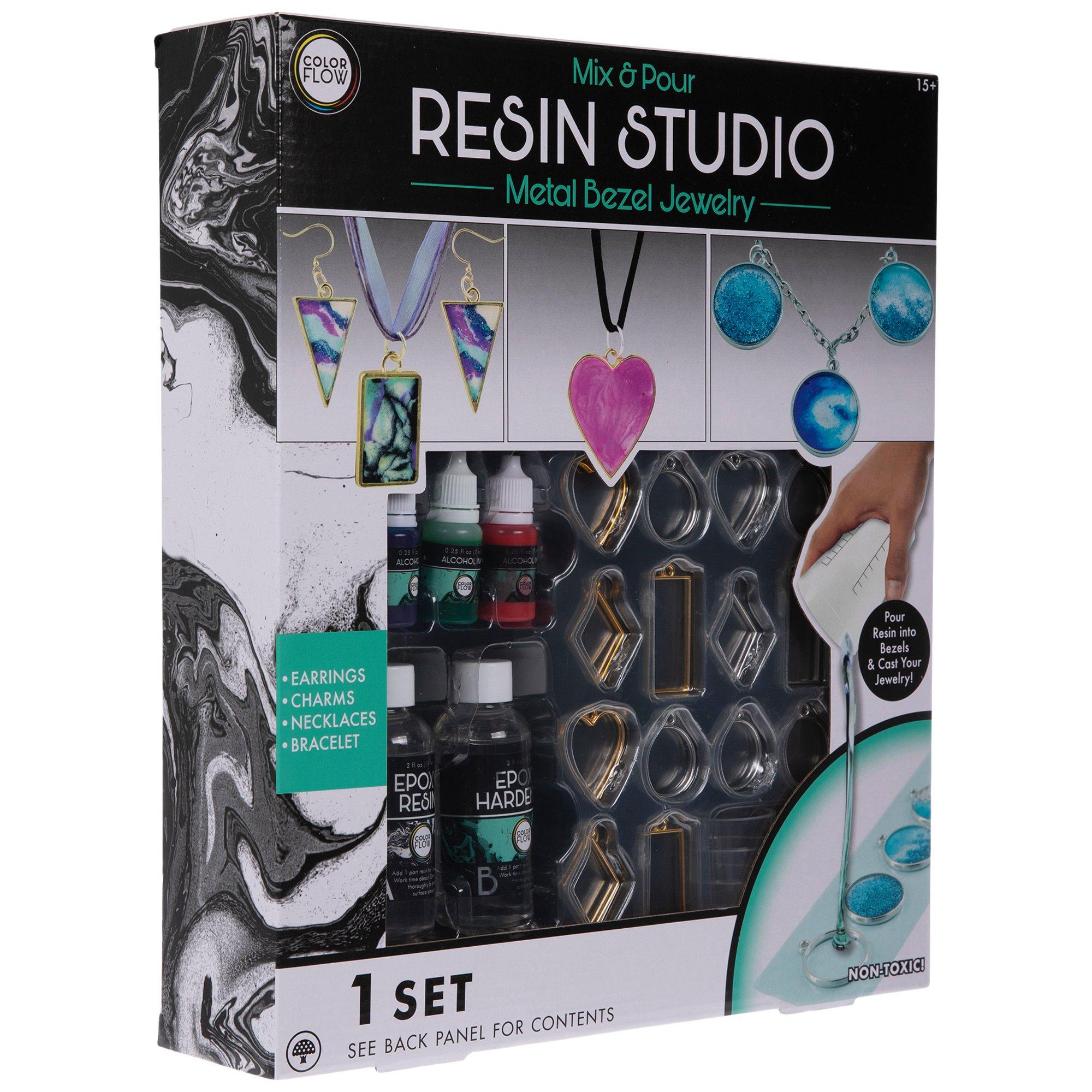 Metal Bezel Jewelry Kit - Resin Studio