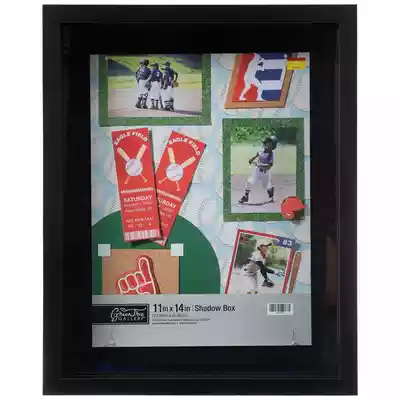 baseball card display case hobby lobby Kacorn 40 Graded Sport XL Card Display Frame This case is UV protected and is supported by real wood moulding Trading Card Collage Wall Frame