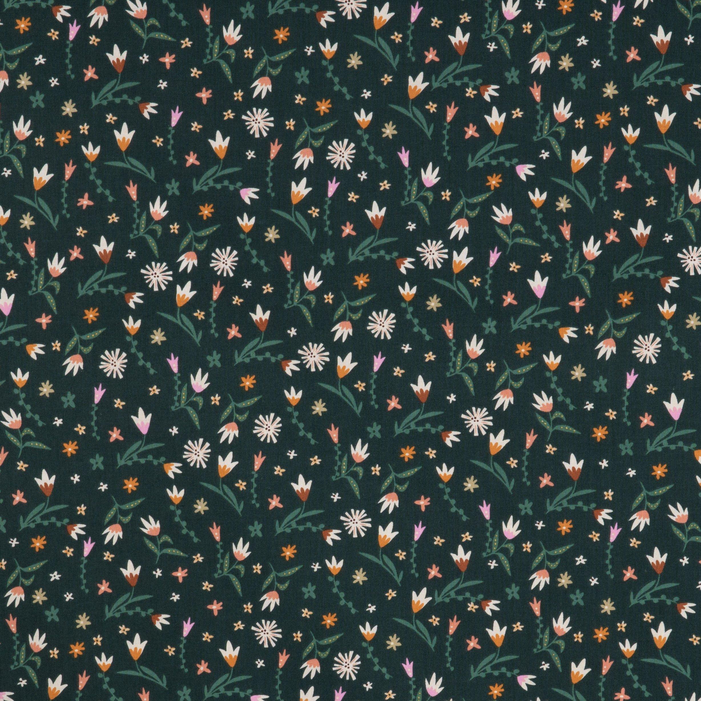 Green Multi Trendy Floral Apparel Fabric Hobby Lobby 1982354