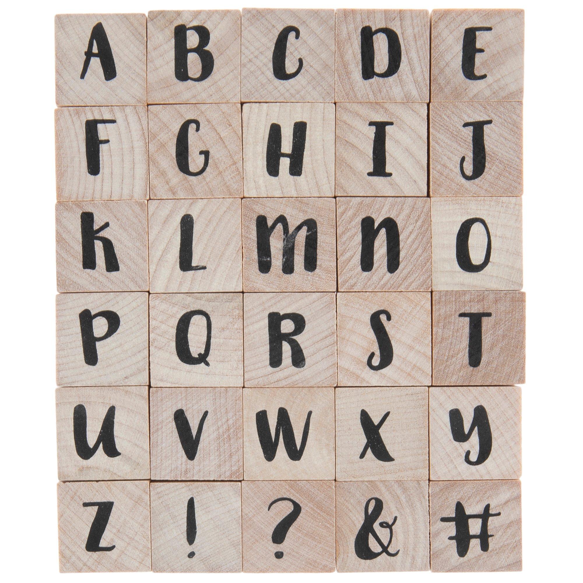 Uppercase Brush Alphabet Rubber Stamps Hobby Lobby 1982859