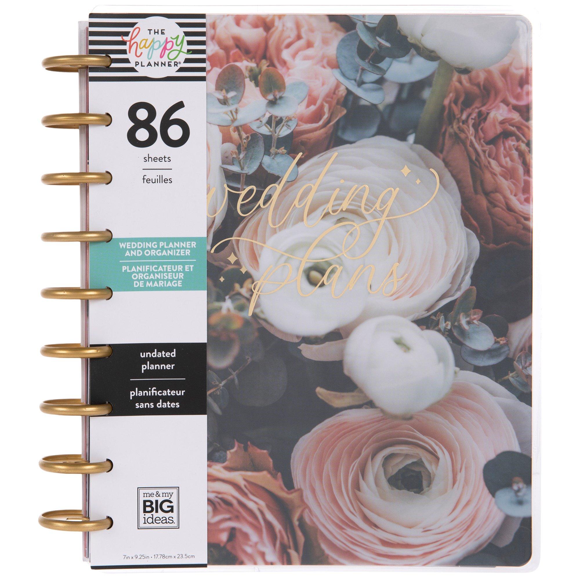 Wedding Organizer Undated Happy Planner Hobby Lobby 1983709