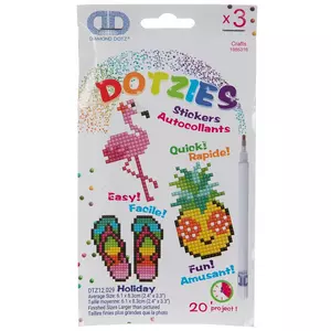 Diamond Dotz® Beginner Gem DOTZIES Stickers Diamond Painting Artwork Kit