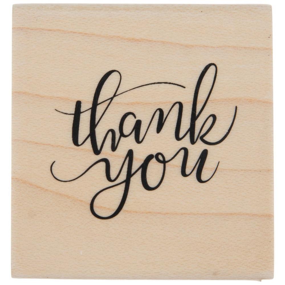 Thank You Rubber Stamp | Hobby Lobby | 1986330