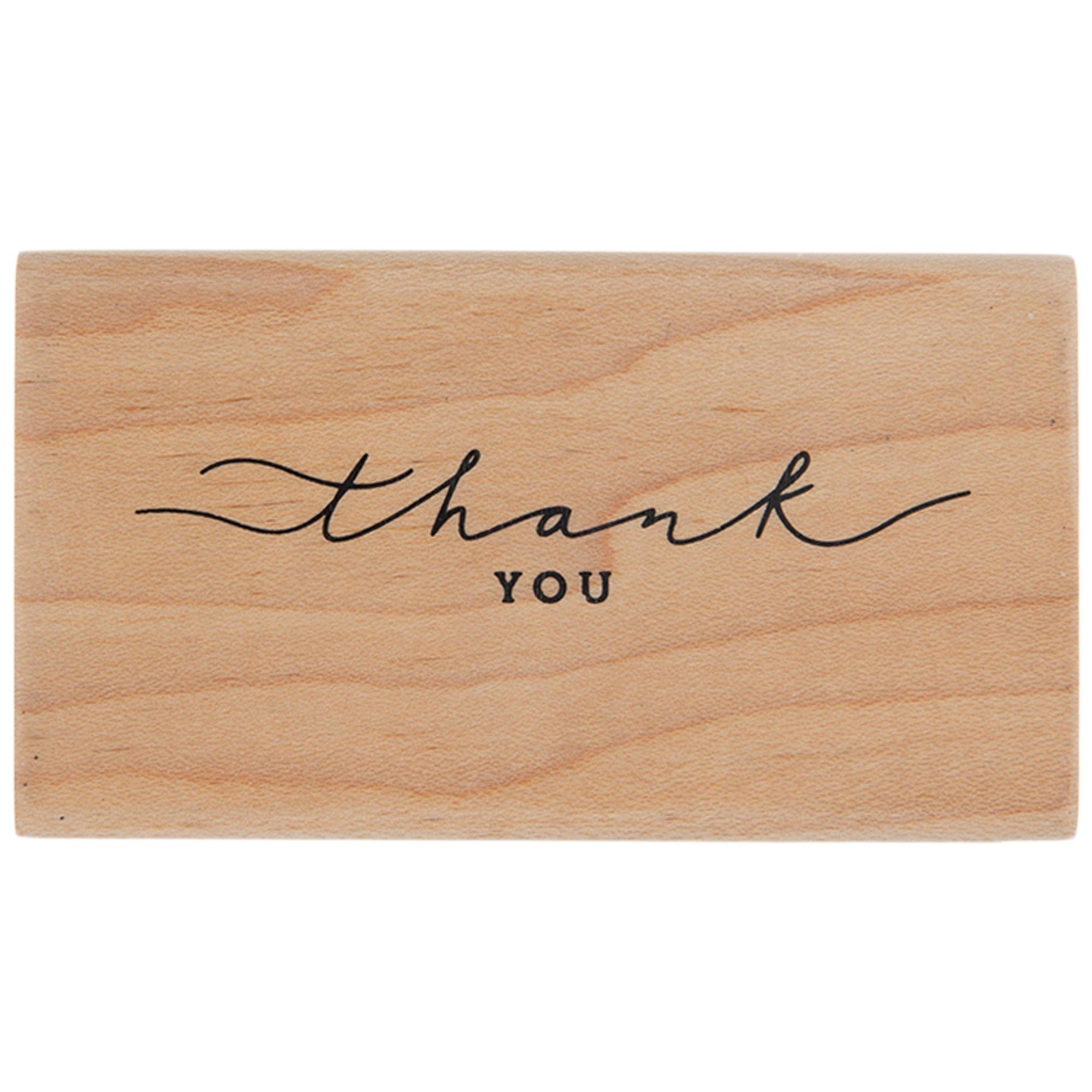 Thank You Rubber Stamp Hobby Lobby 1986538