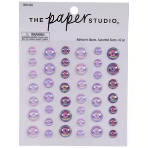 Wrapables 6mm Pearl Adhesive Gem Stickers 6mm Pearl Stickers
