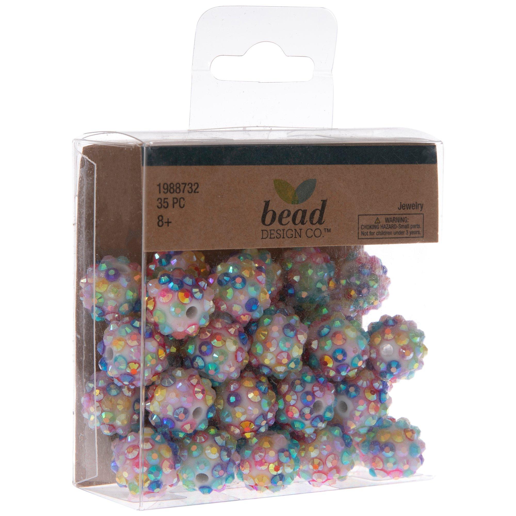 Bright Rhinestone Round Beads, Hobby Lobby