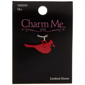 Cardinal Bird Charm