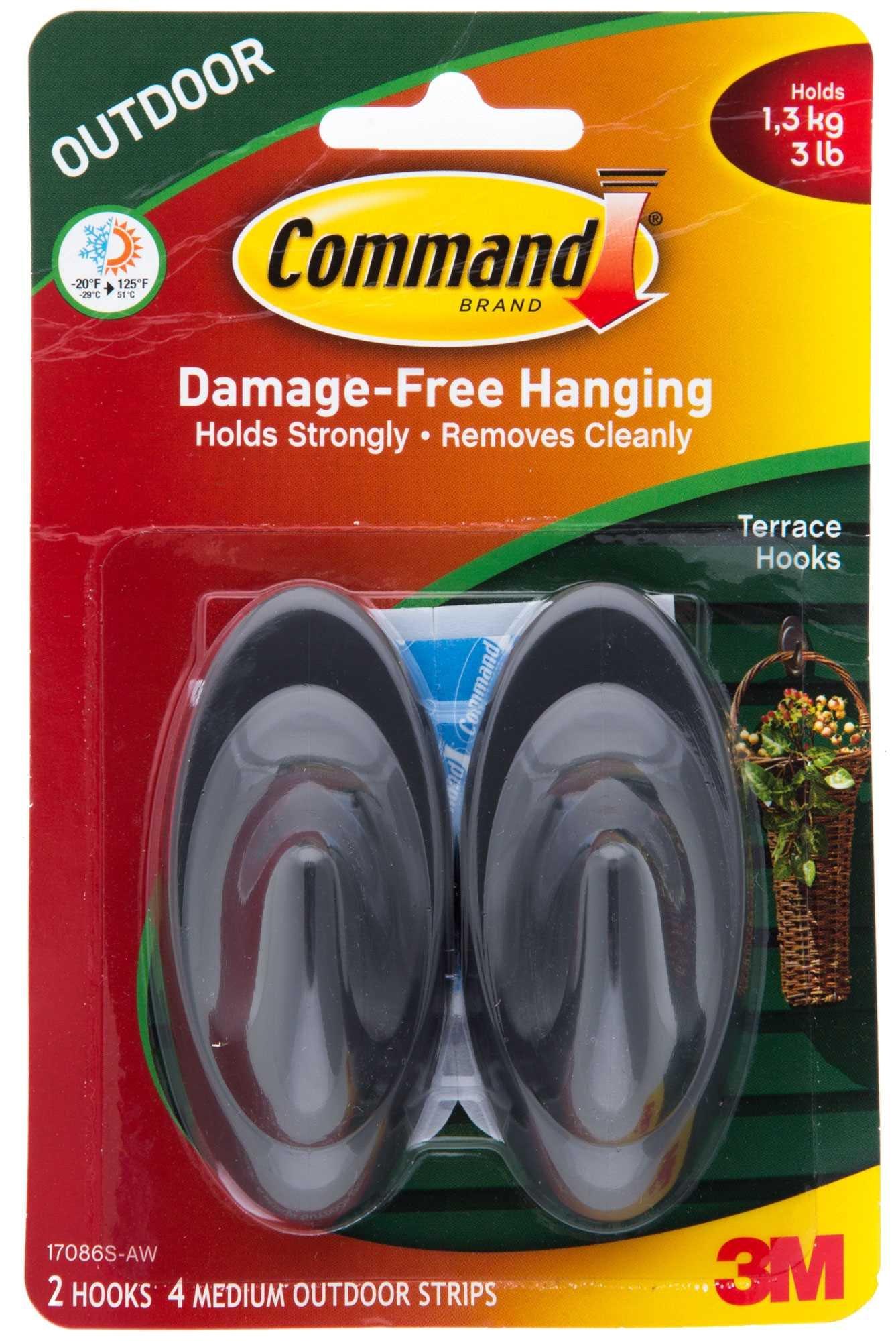 Command Outdoor Terrace Hooks Medium Hobby Lobby 198945