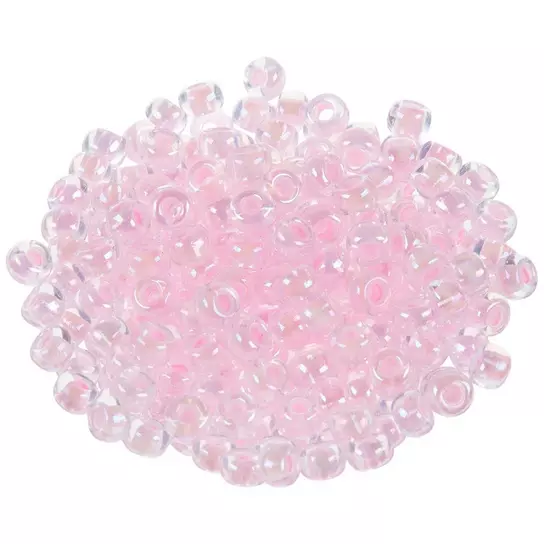 272 Pink Lined Crystal AB Miyuki Seed Beads - 6/0